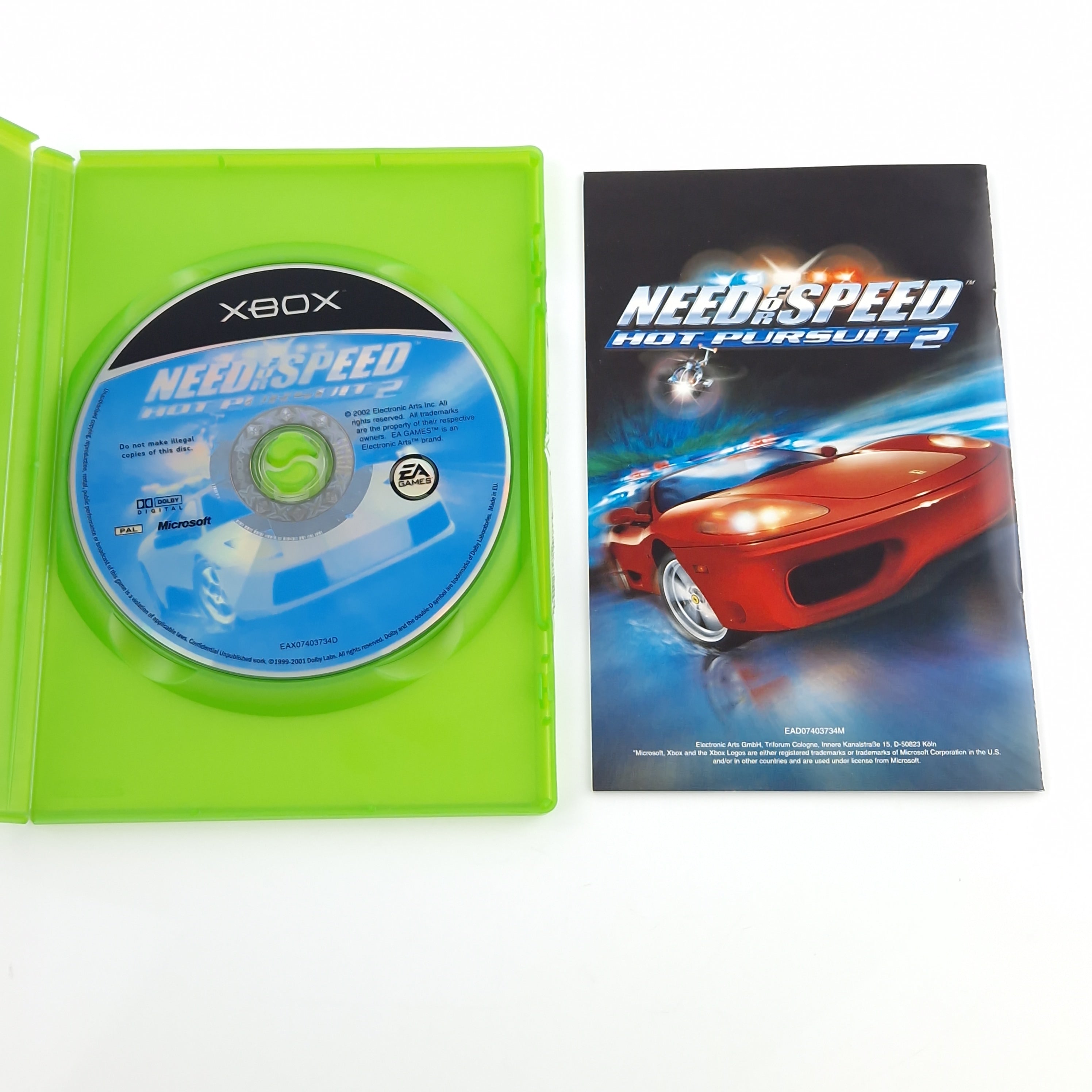 Xbox Classic Spiel – Need for Speed Hot Pursuit 2 OVP