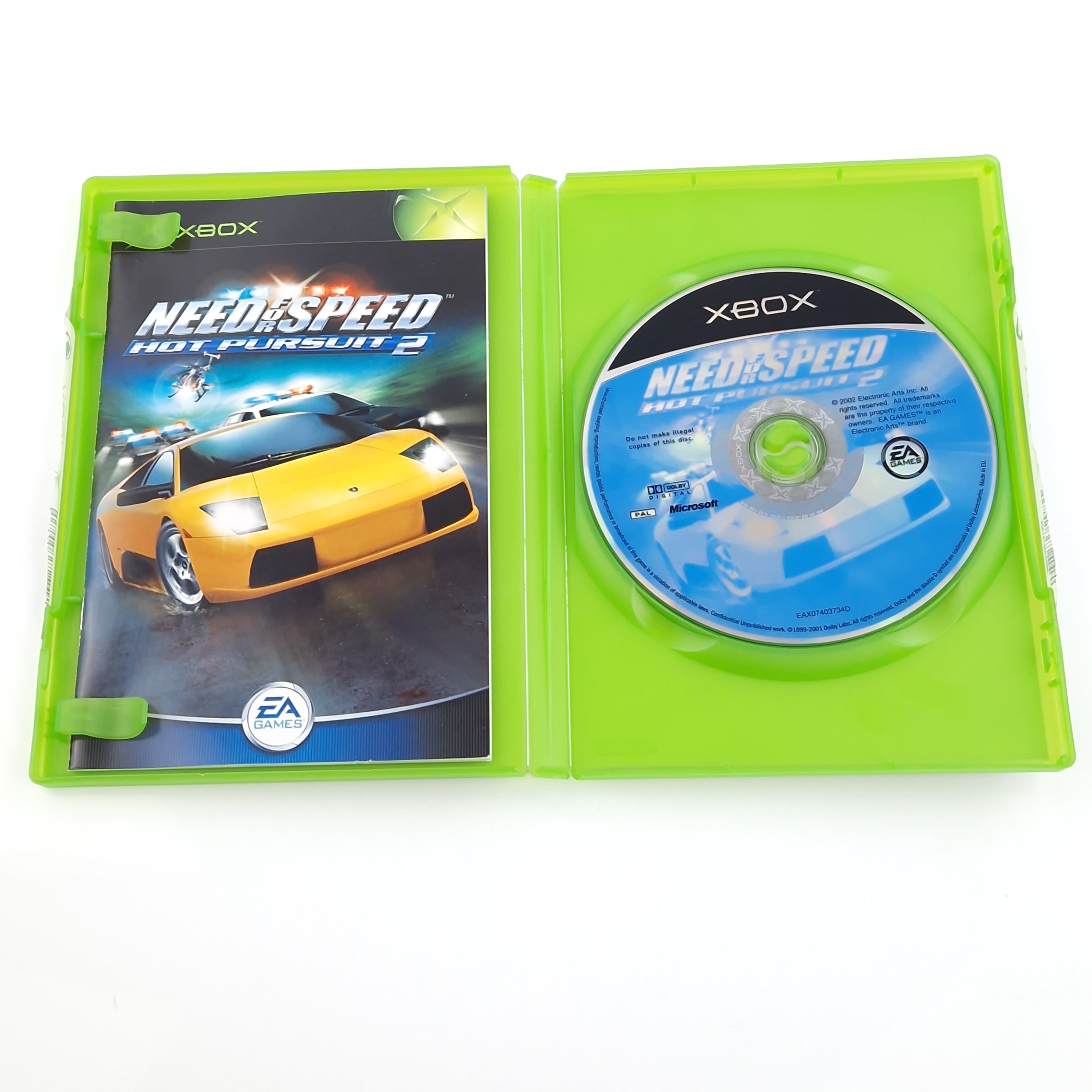Xbox Classic Spiel – Need for Speed Hot Pursuit 2 OVP