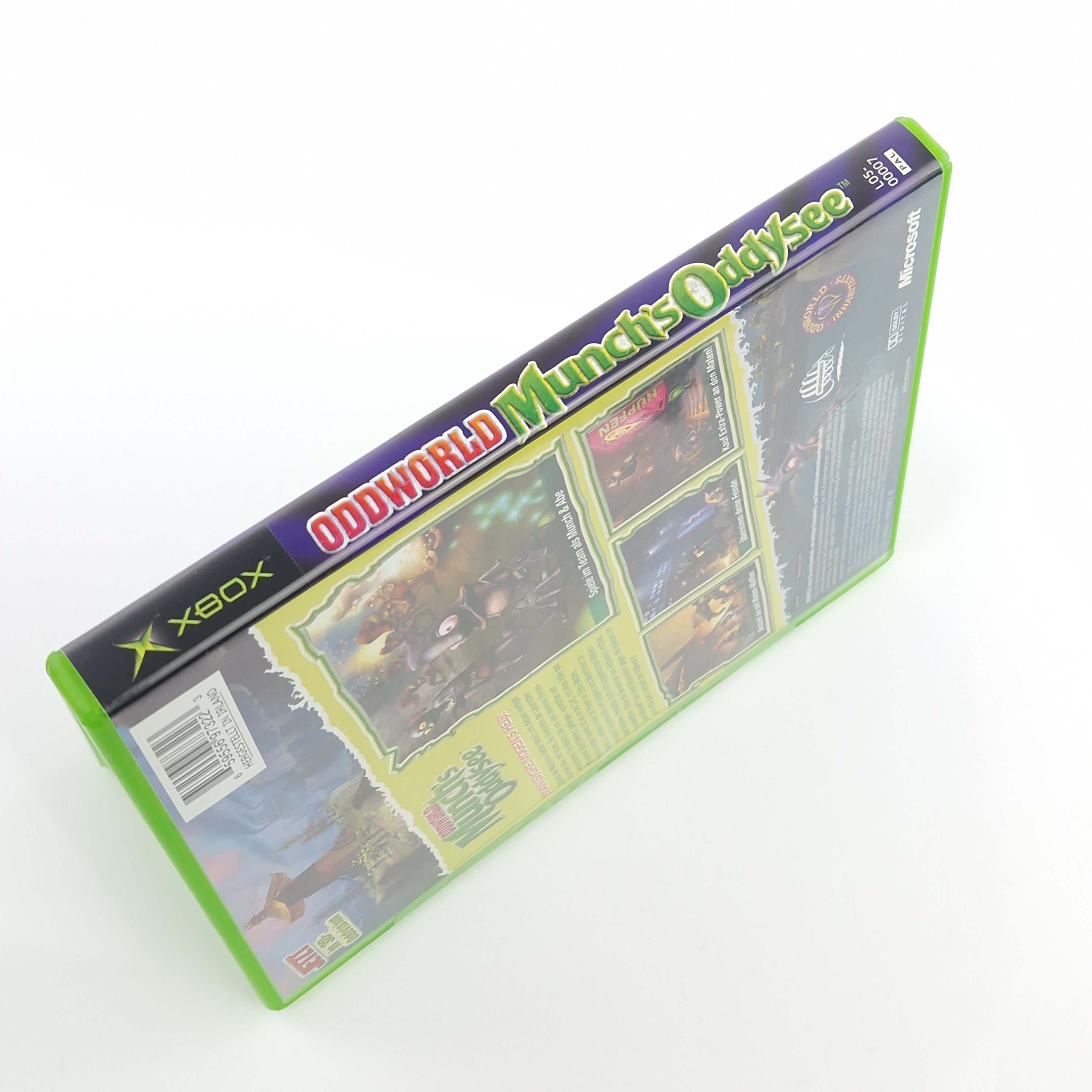 Xbox Classic Spiel – Oddworld Munchs Oddysee OVP PAL