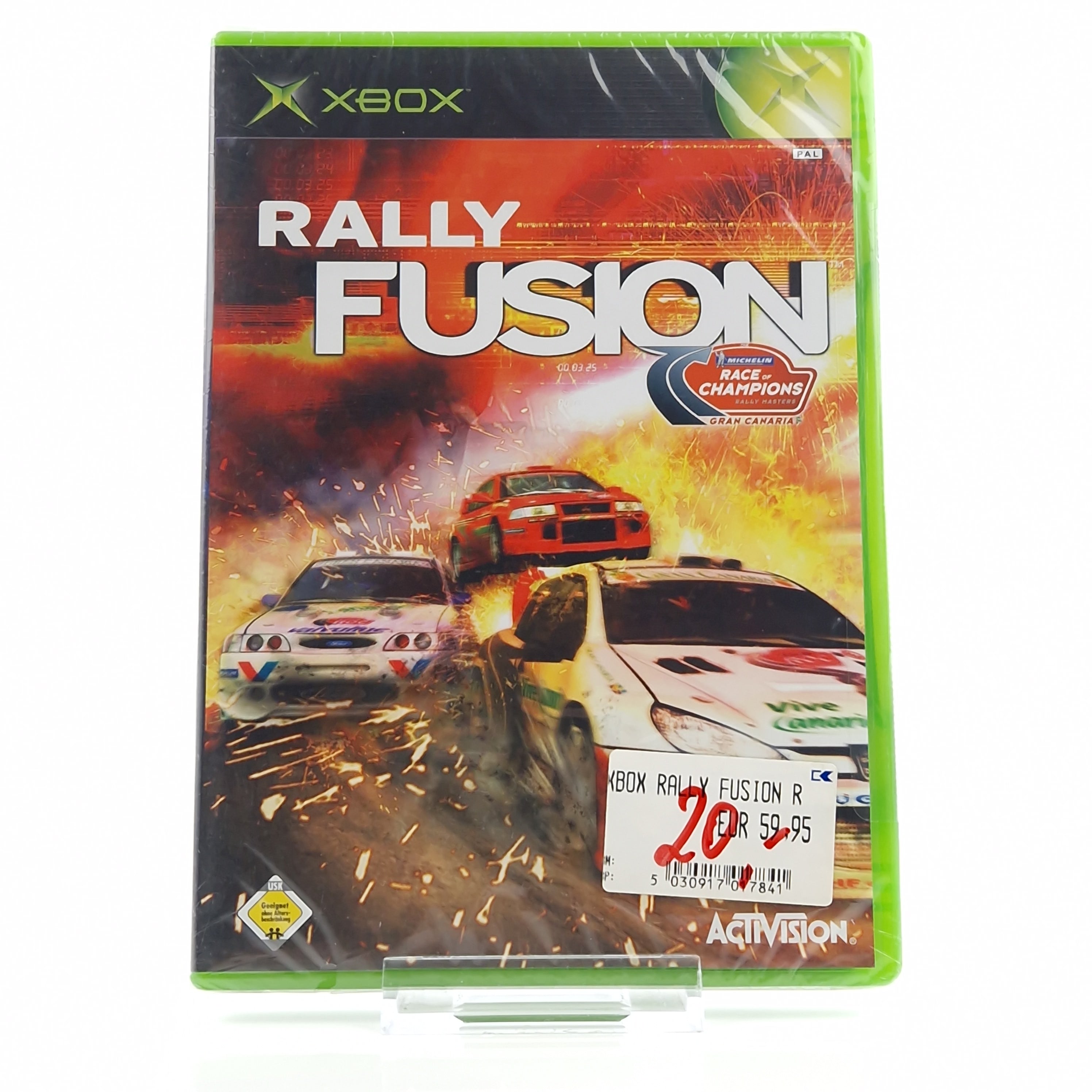 Xbox Classic Spiel – Rally Fusion Neu OVP PAL Autorennen