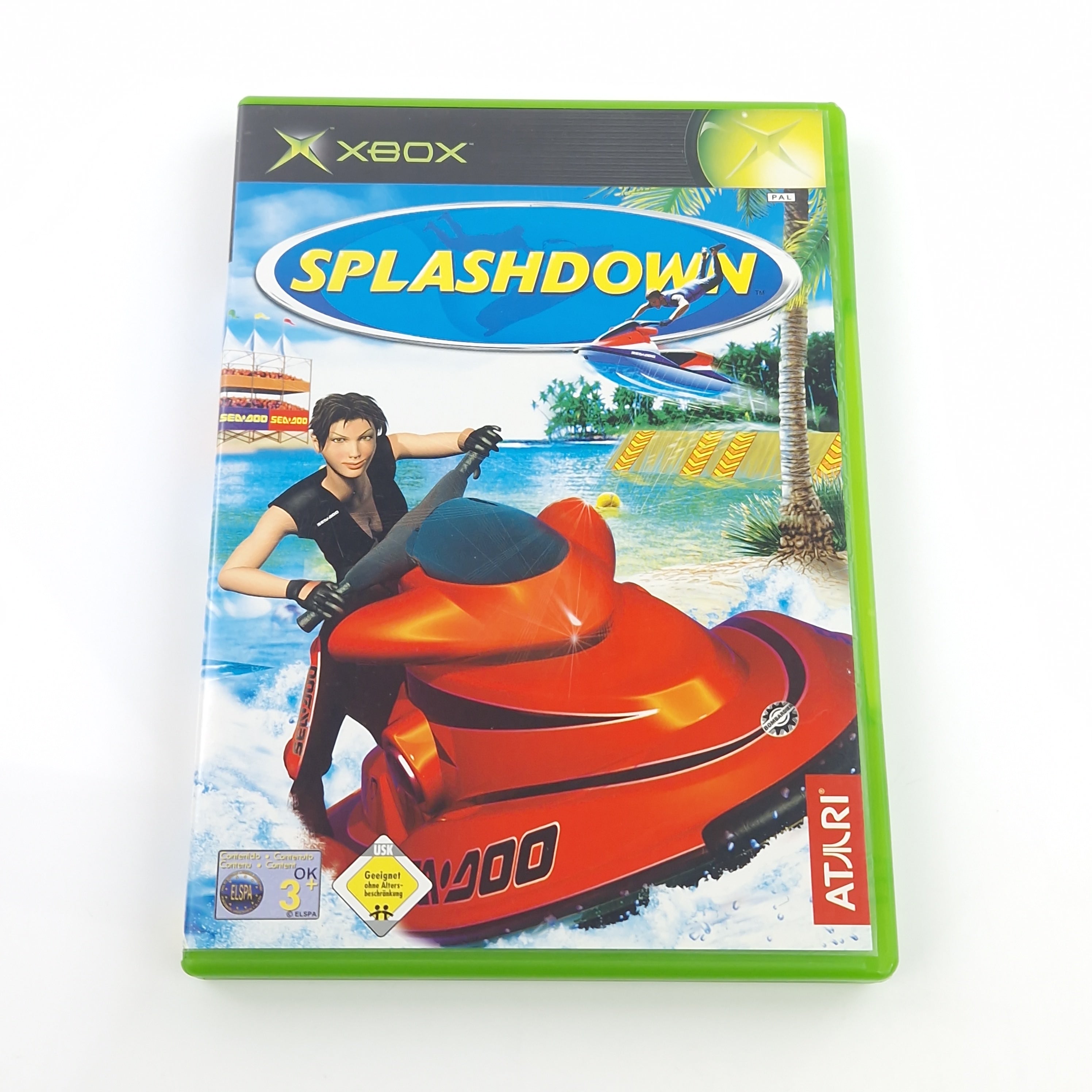 Xbox Classic Spiel – Splashdown mit OVP und Anleitung PAL