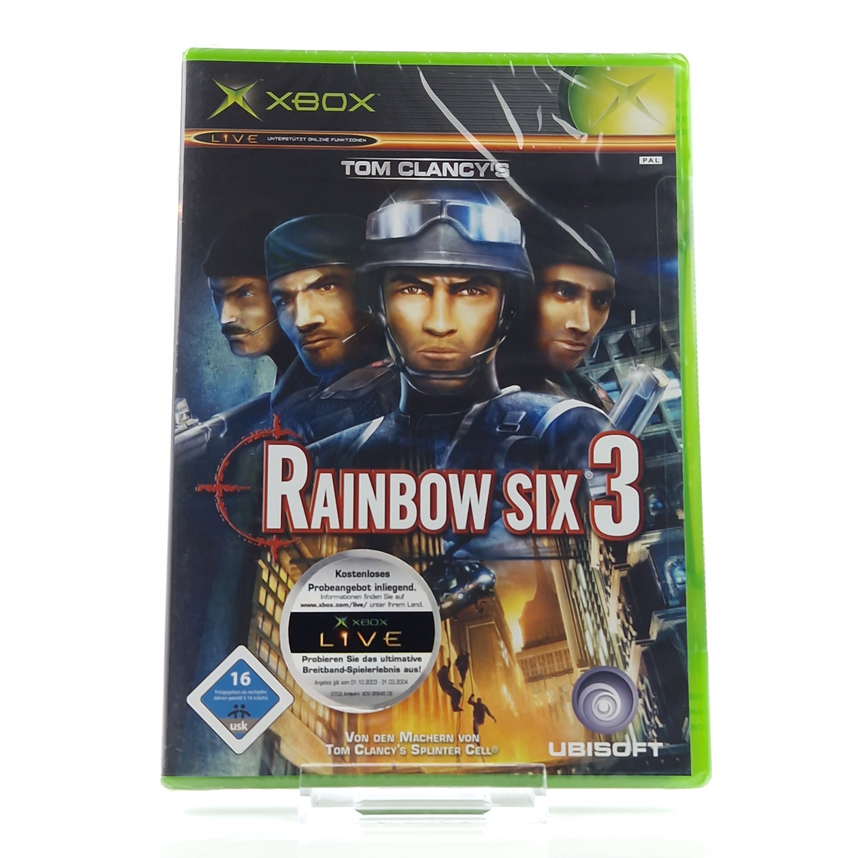 Xbox Classic Spiel – Tom Clancys Rainbow Six 3 Neu OVP PAL