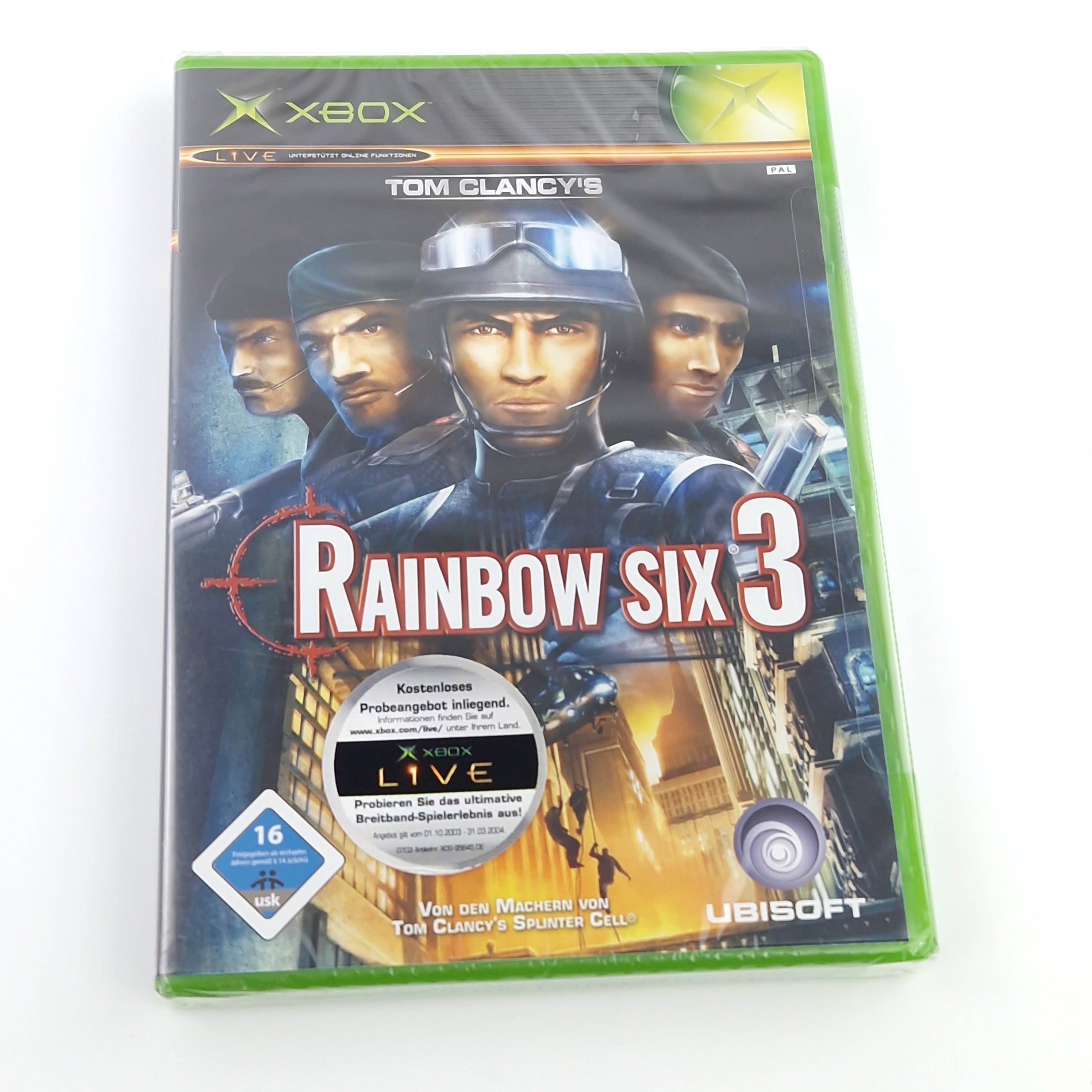 Xbox Classic Spiel – Tom Clancys Rainbow Six 3 Neu OVP PAL
