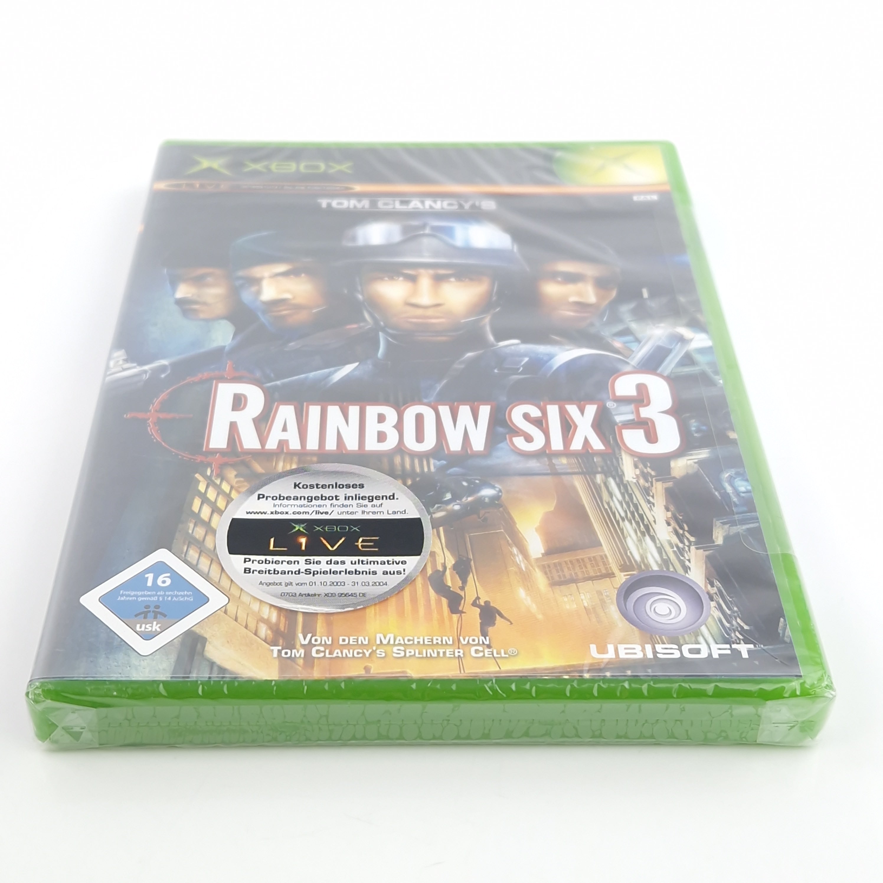 Xbox Classic Spiel – Tom Clancys Rainbow Six 3 Neu OVP PAL