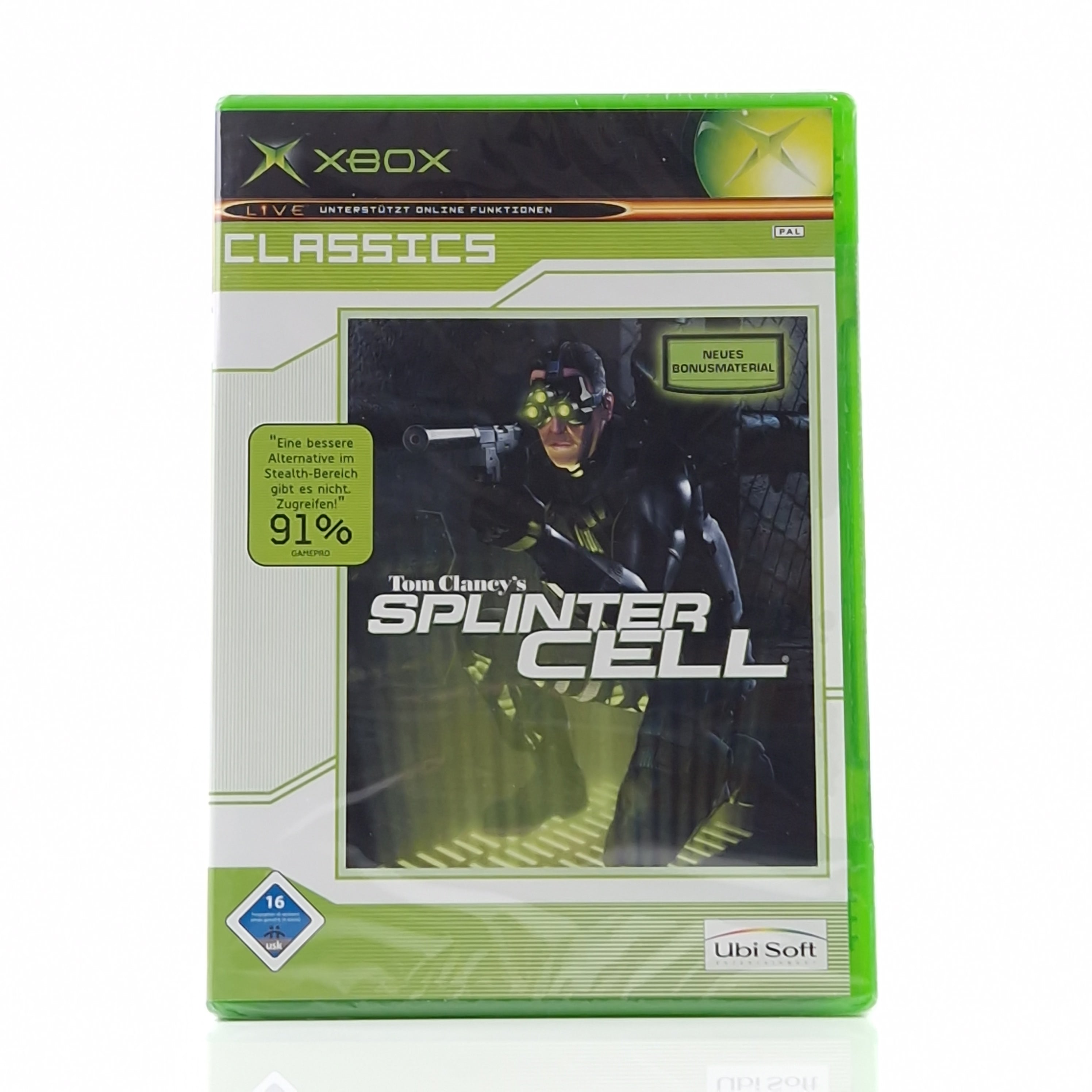 Xbox Classic Spiel – Tom Clancys Splinter Cell (Neu OVP)