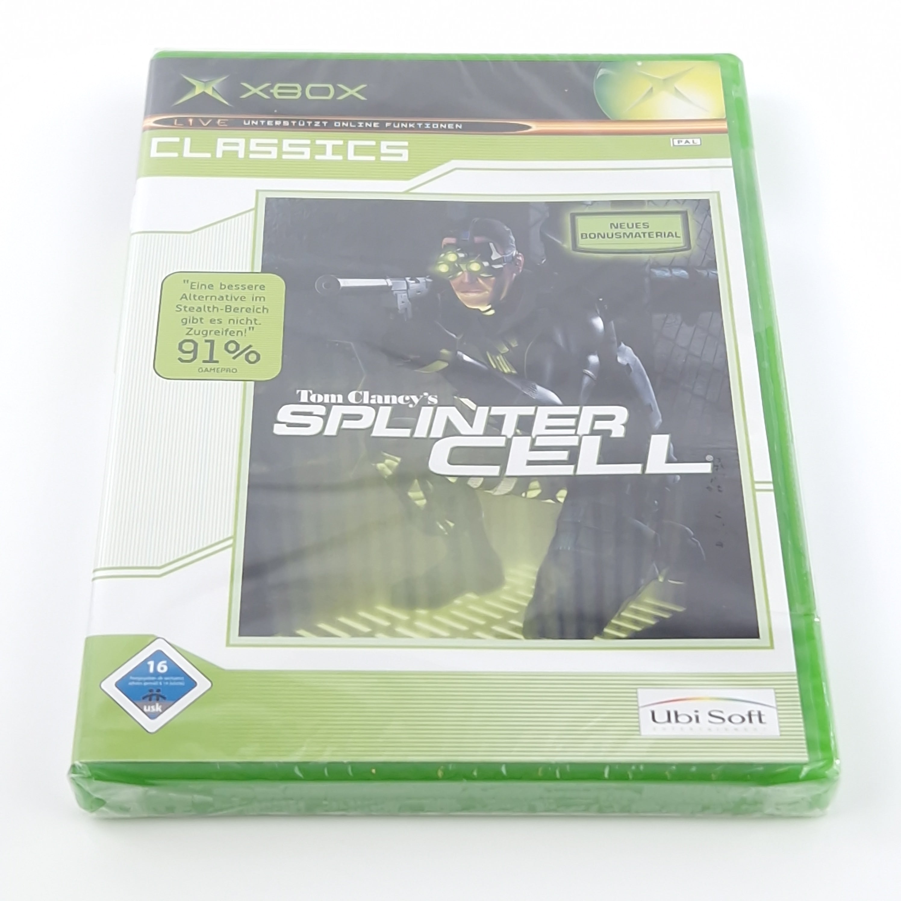 Xbox Classic Spiel – Tom Clancys Splinter Cell (Neu OVP)