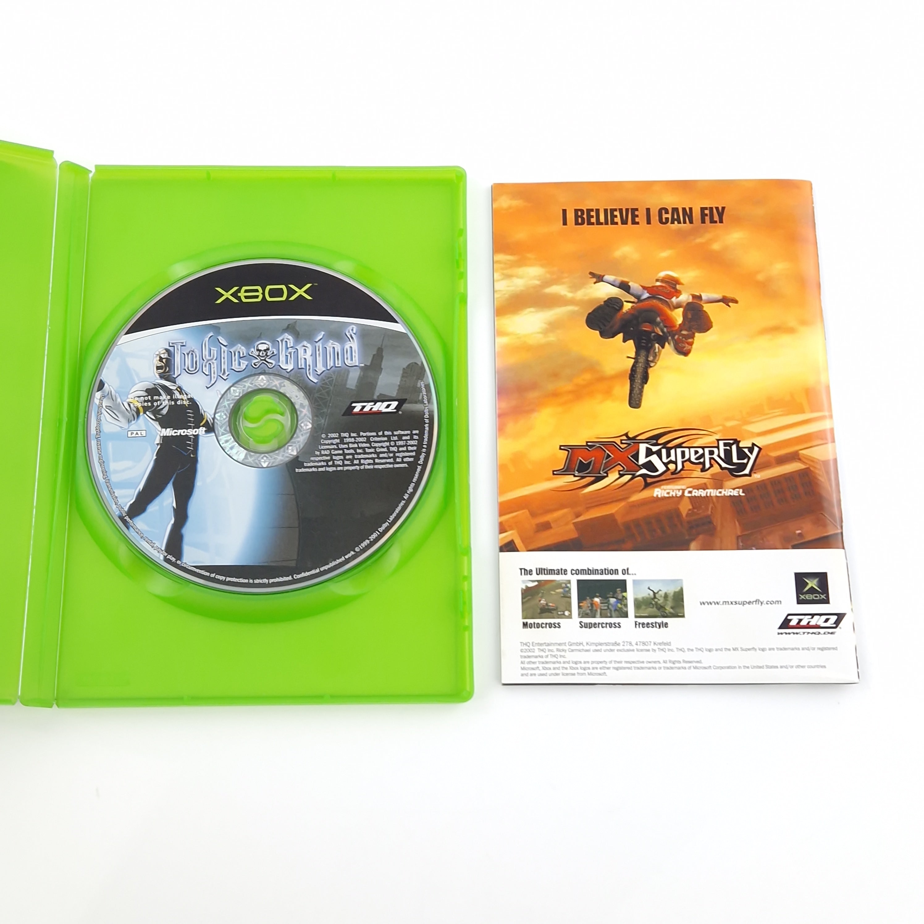 Xbox Classic Spiel – Toxic & Grind (CD OVP PAL)