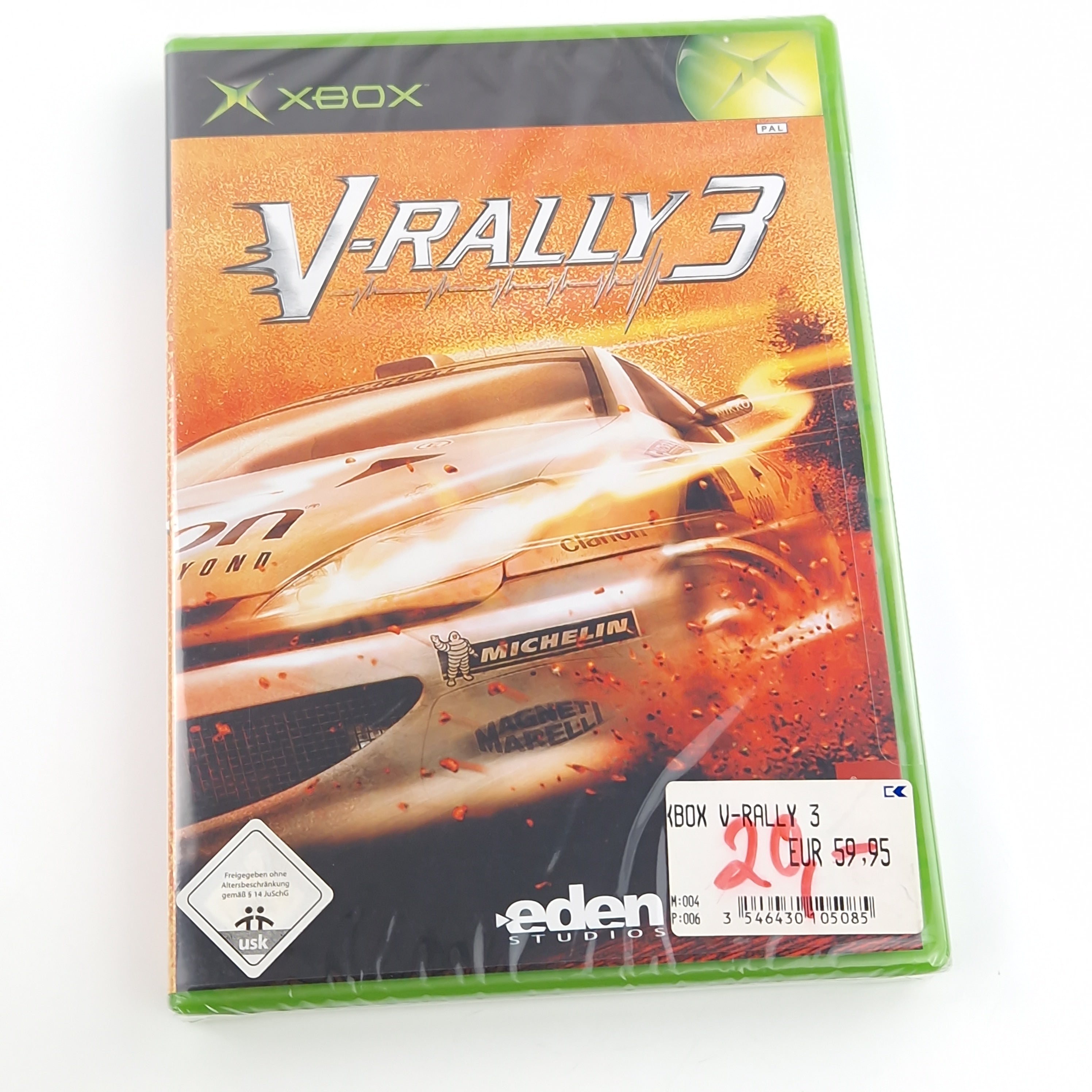 Xbox Classic Spiel – V-Rally 3 original versiegelt PAL