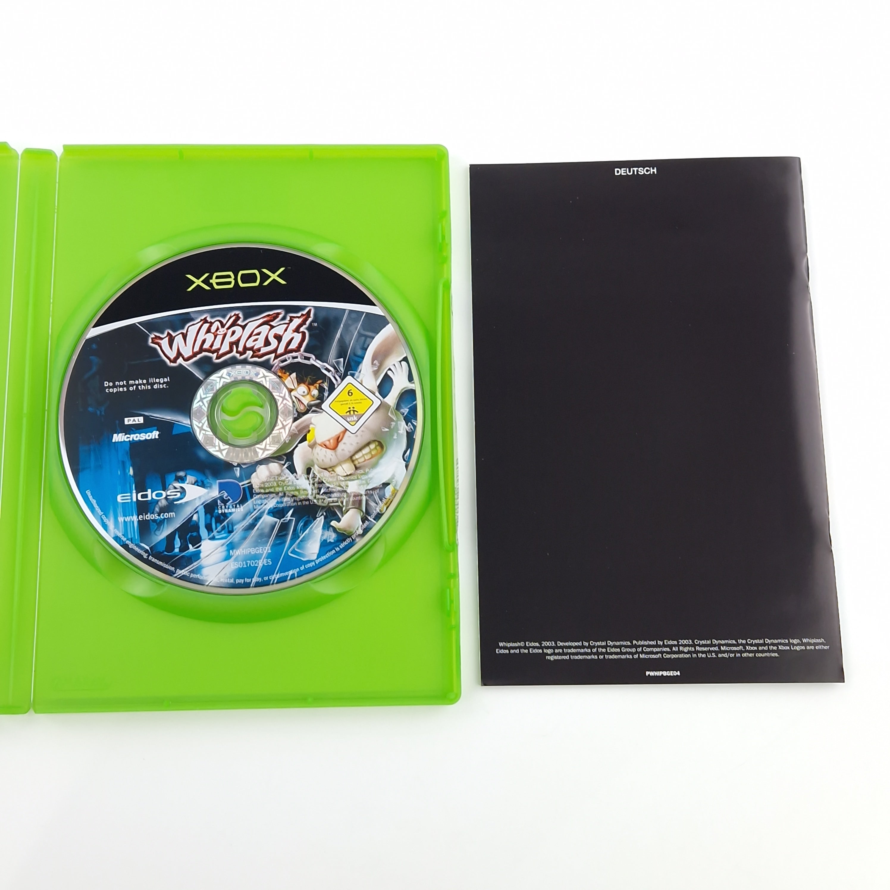 Xbox Classic Spiel – Whiplash (CD Disk Anleitung OVP PAL)