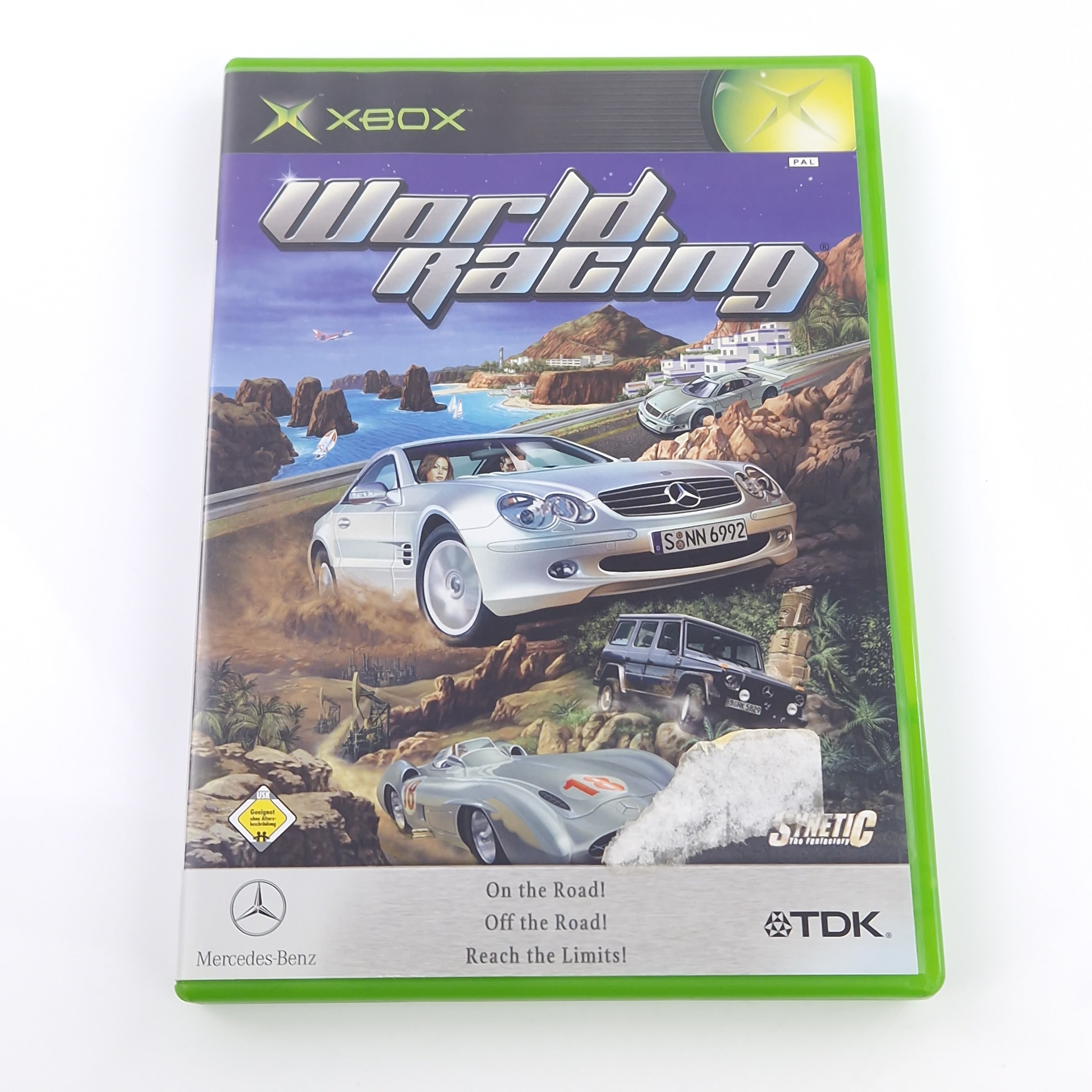 Xbox Classic Spiel – World Racing (OVP Autorennen)