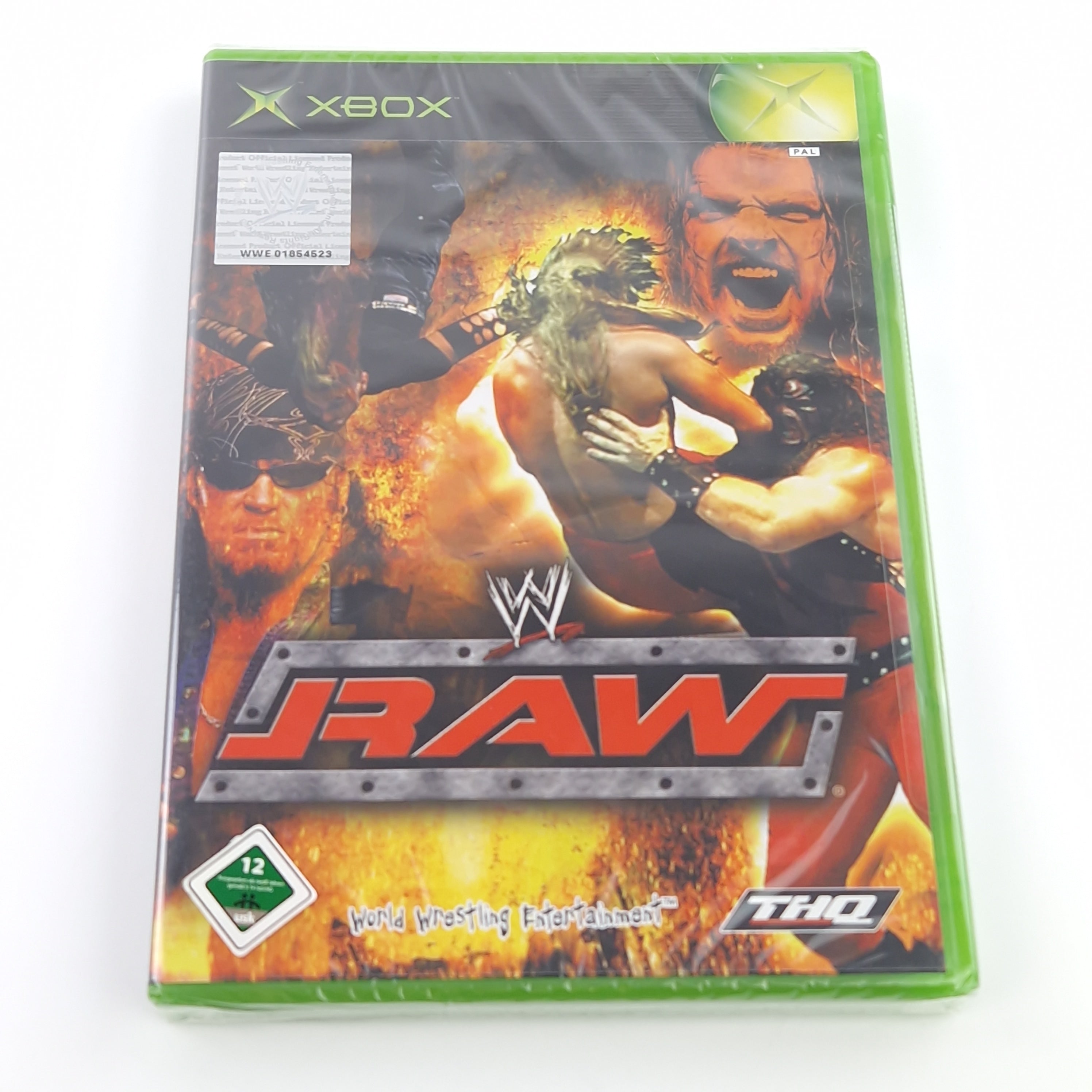 Xbox Classic Spiel – WWE RAW Neu OVP PAL Wrestling