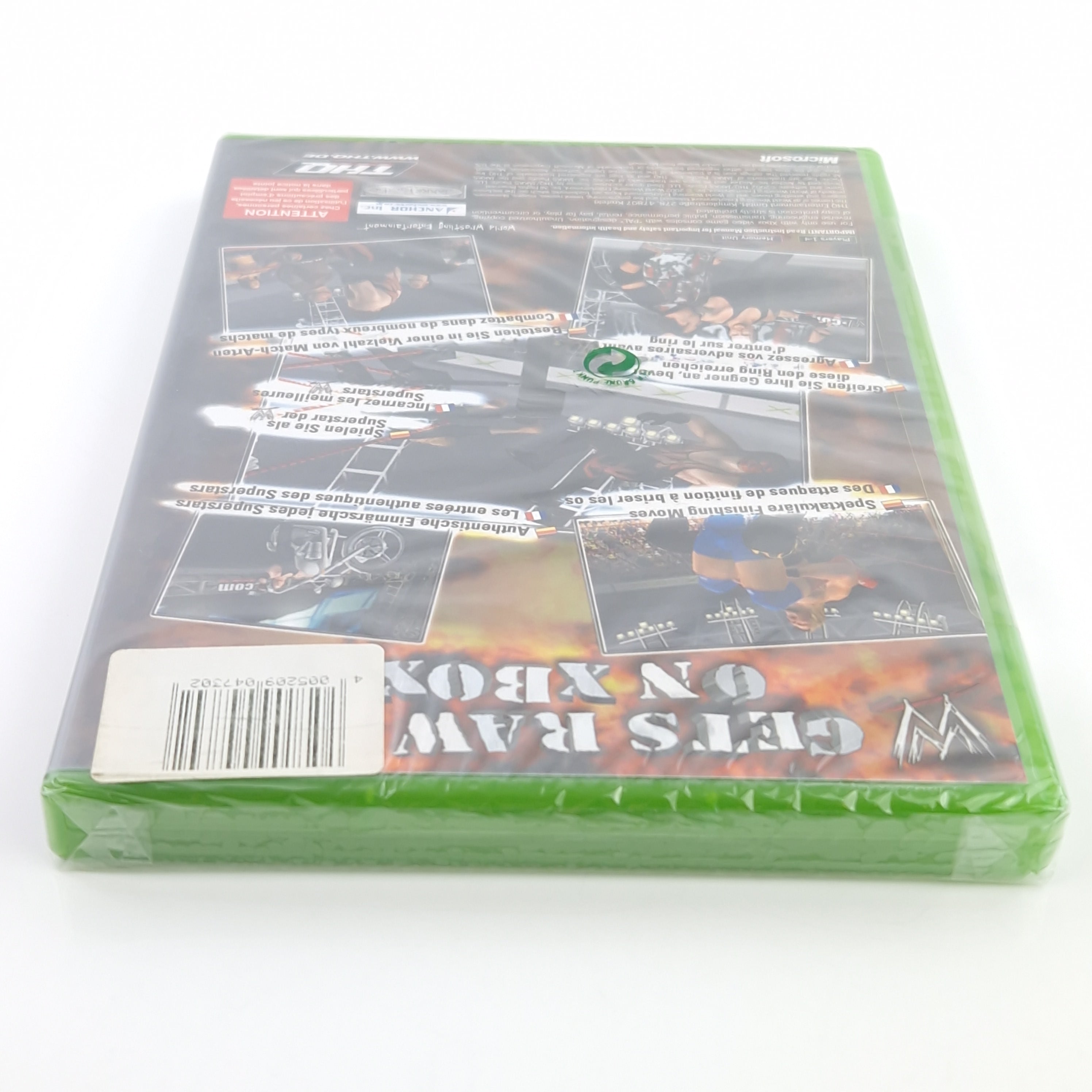 Xbox Classic Spiel – WWE RAW Neu OVP PAL Wrestling