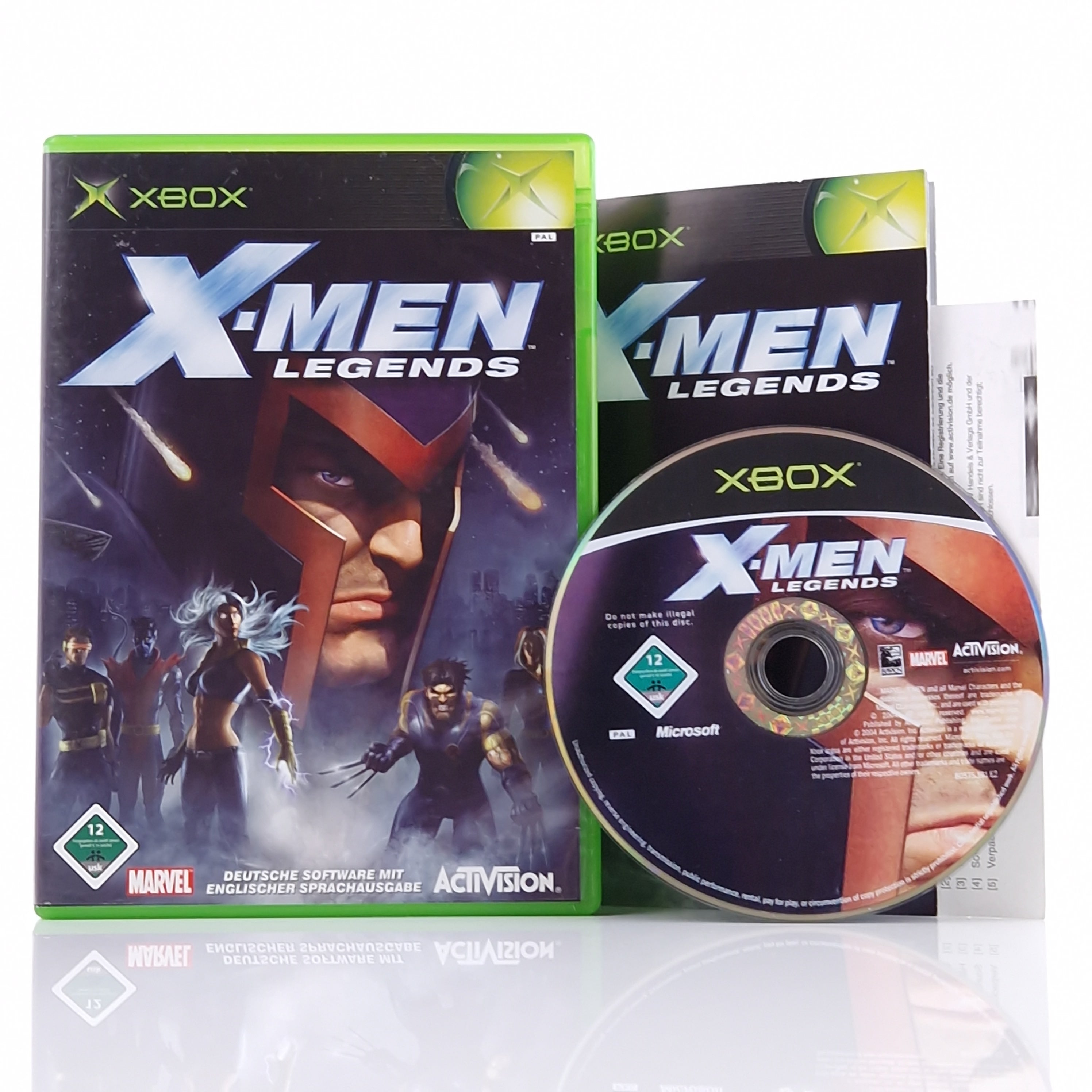 Xbox Classic Spiel – X-Men Legends (CD OVP Anleitung PAL)