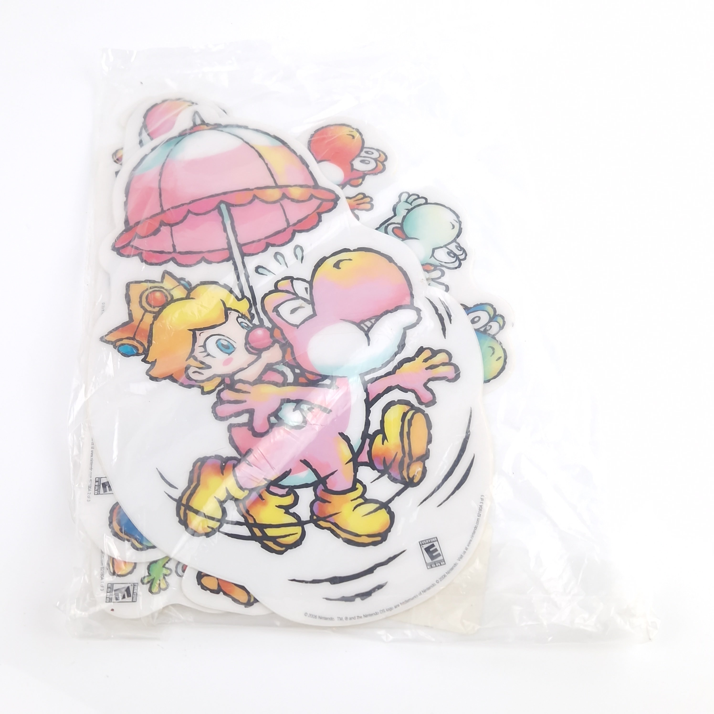 Nintendo DS Promo Sign Yoshis Island Character Set Neu