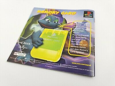 Sony Playstation 1 Spiel " Spyro Year of the Dragon " Ps1 | PsX | Ovp | Pal