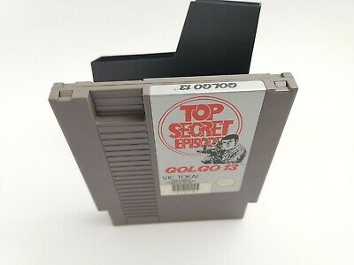 Nintendo Entertainment System " Top Secret Episode Golgo 13 " Modul | Ntsc | Usa