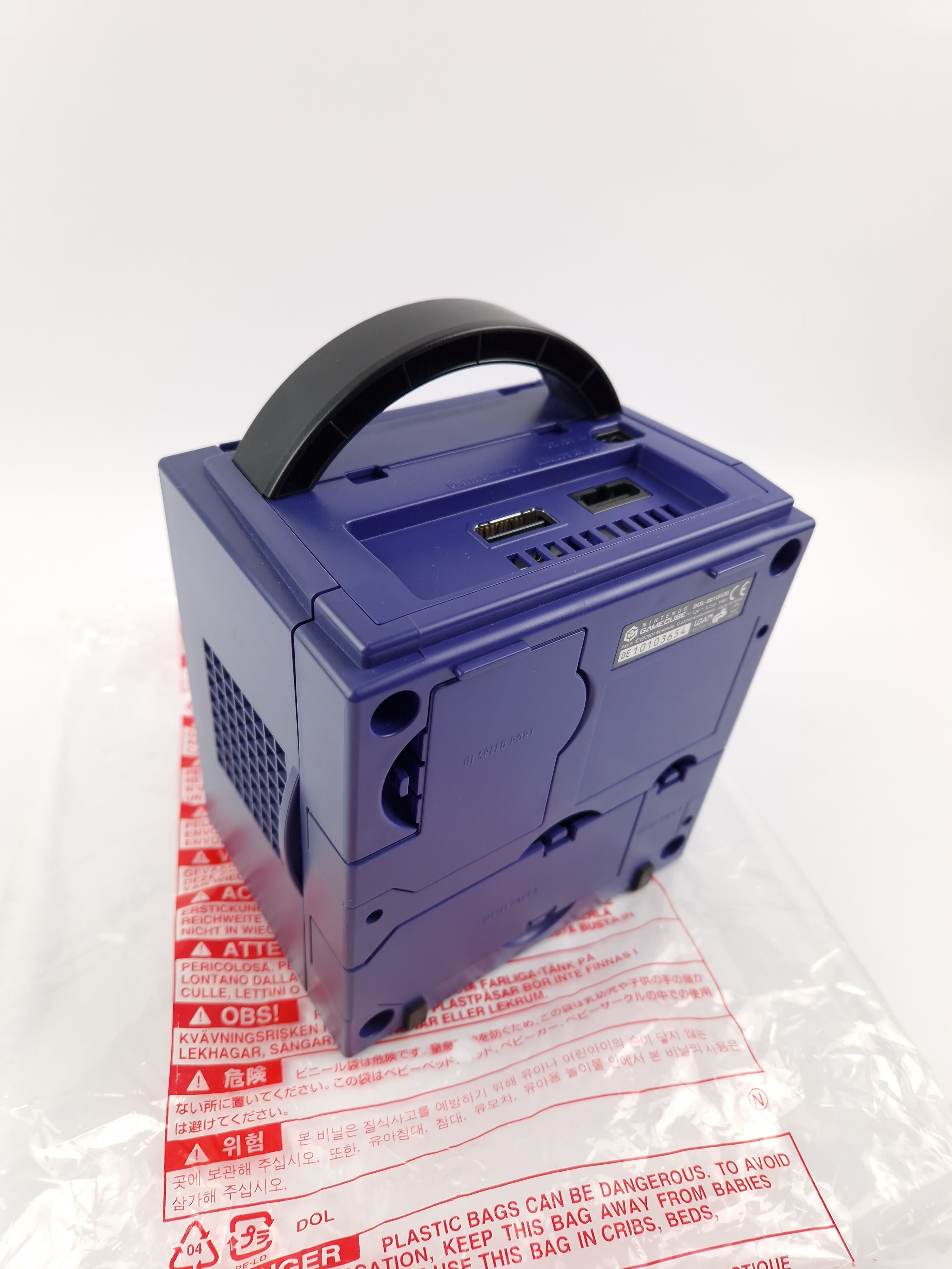 Nintendo Gamecube Konsole : Lila / Purple Console + Memory C. in OVP Boxed PAL