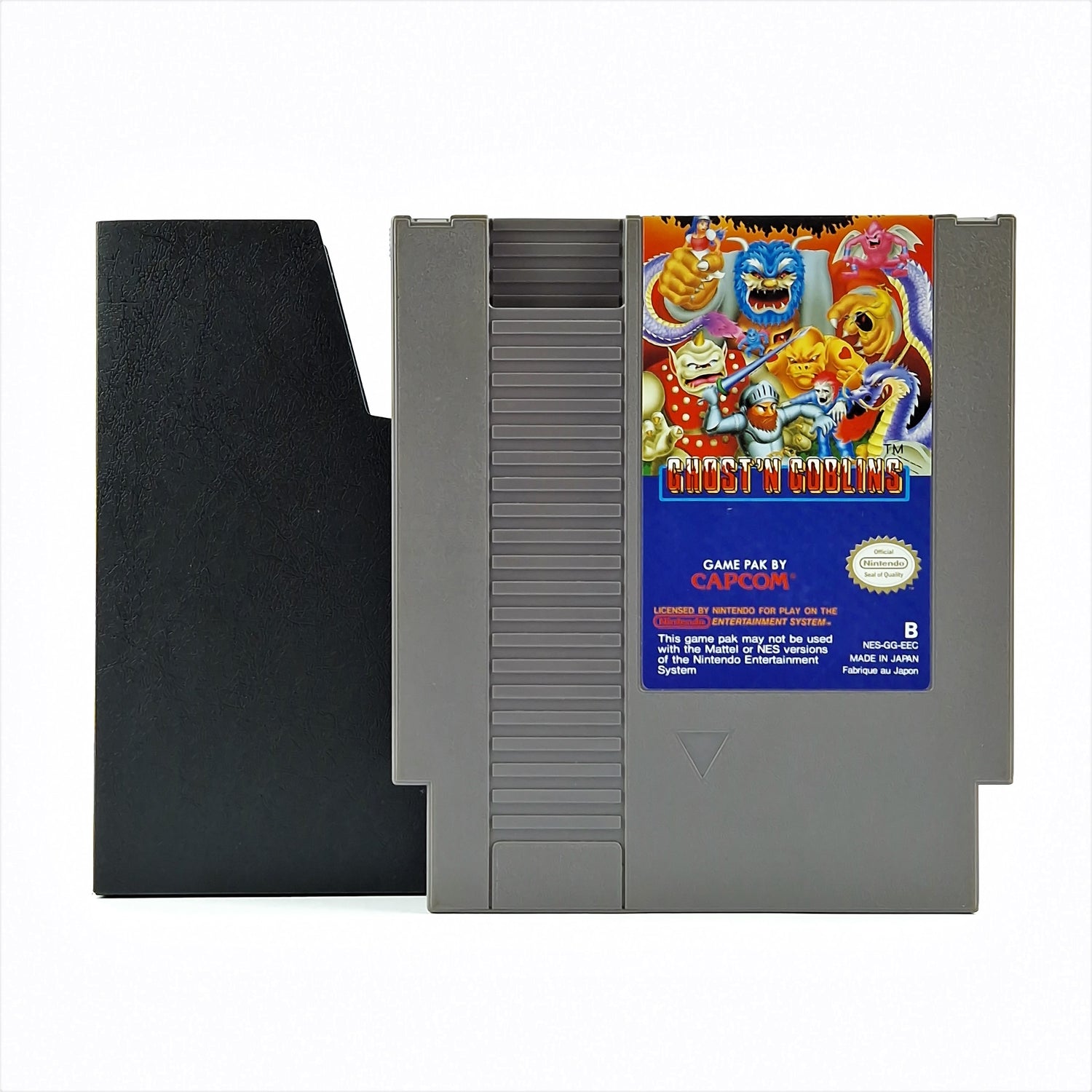 Nintendo NES Spiel : Ghost´N Goblins -  Modul Cartride + Schuber | PAL-B EEC