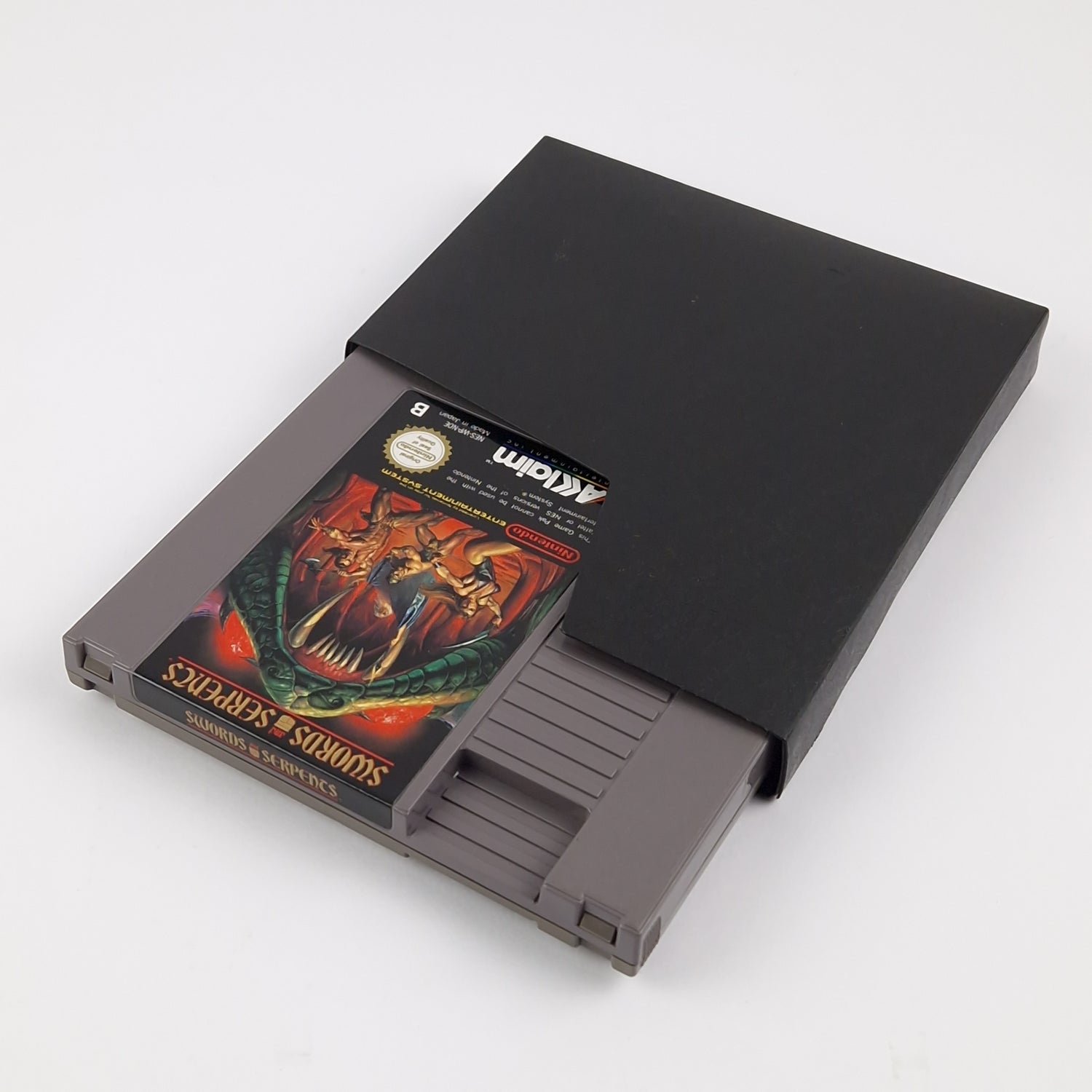 Nintendo NES Spiel : Swords and Serpents -  Modul Cartride + Schuber | PAL-B NOE