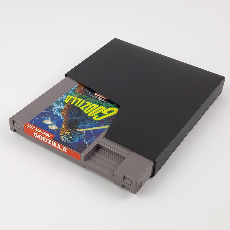 Nintendo NES game: Godzilla Monster of Monsters - PAL-B module + slipcase