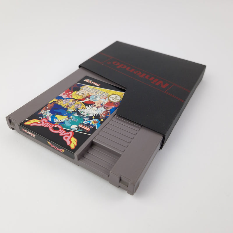Nintendo NES game: Parodius - PAL-B module cartridge + slipcase PALCOM