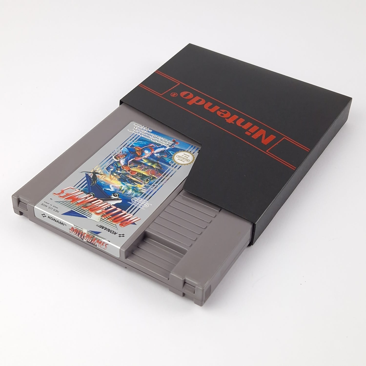 Nintendo NES Spiel : Rollergames - Modul Cartridge + Schuber | PAL-B NOE Konami