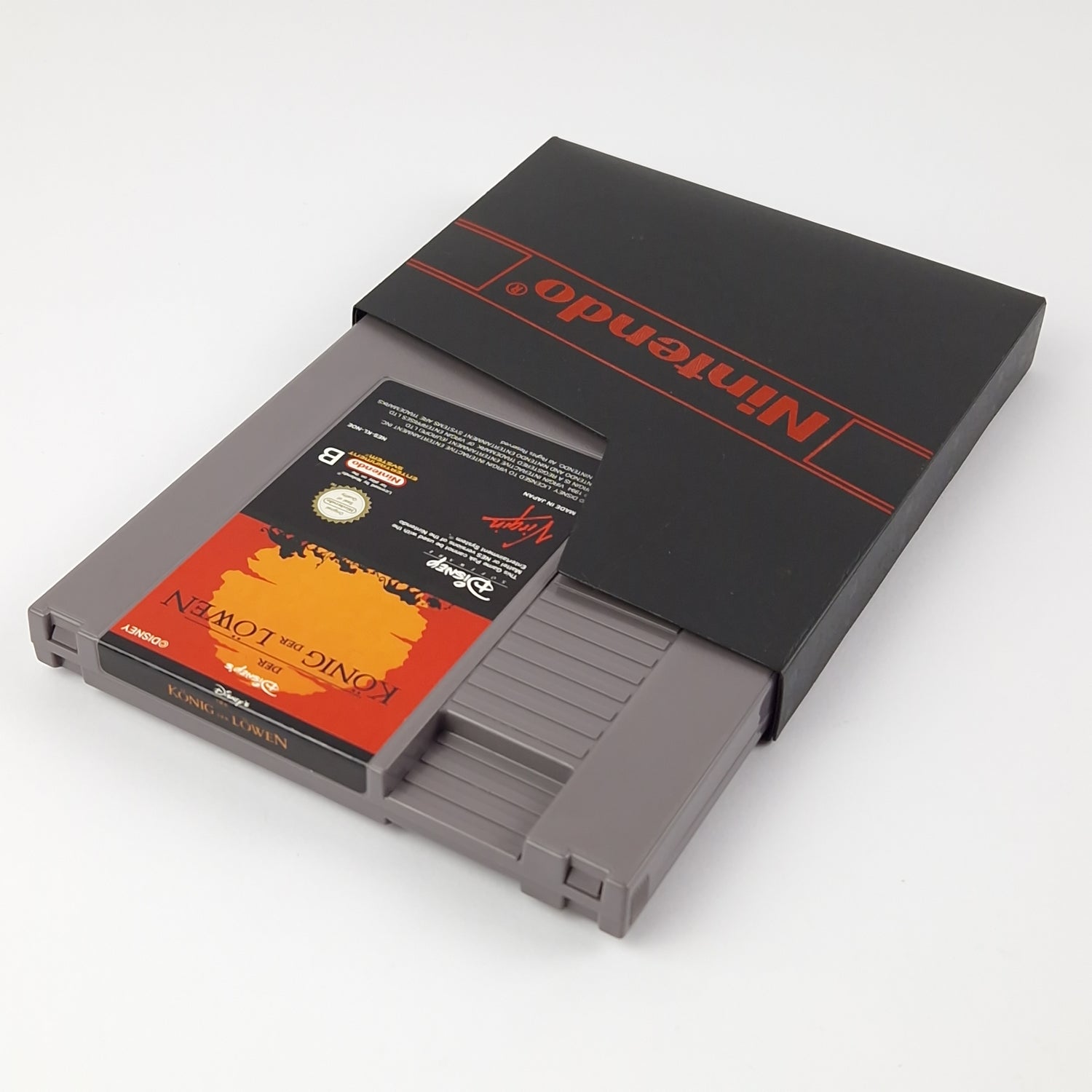 Nintendo NES Spiel : Der König der Löwen - Modul Cartridge + Schuber | PAL-B