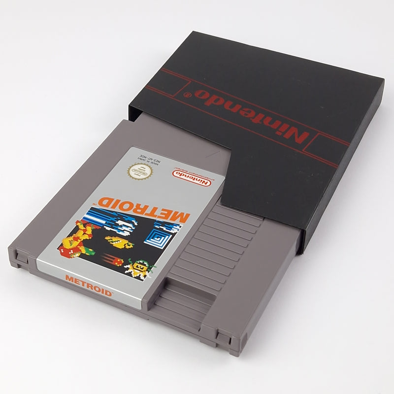 Nintendo NES game: Metroid - module cartridge + slipcase PAL-B NOE