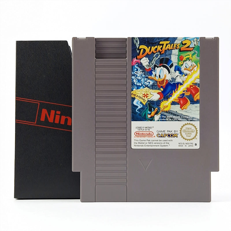 Nintendo NES Spiel :  Duck Tales 2 - Modul Cartridge + Schuber  PAL NOE/FRG