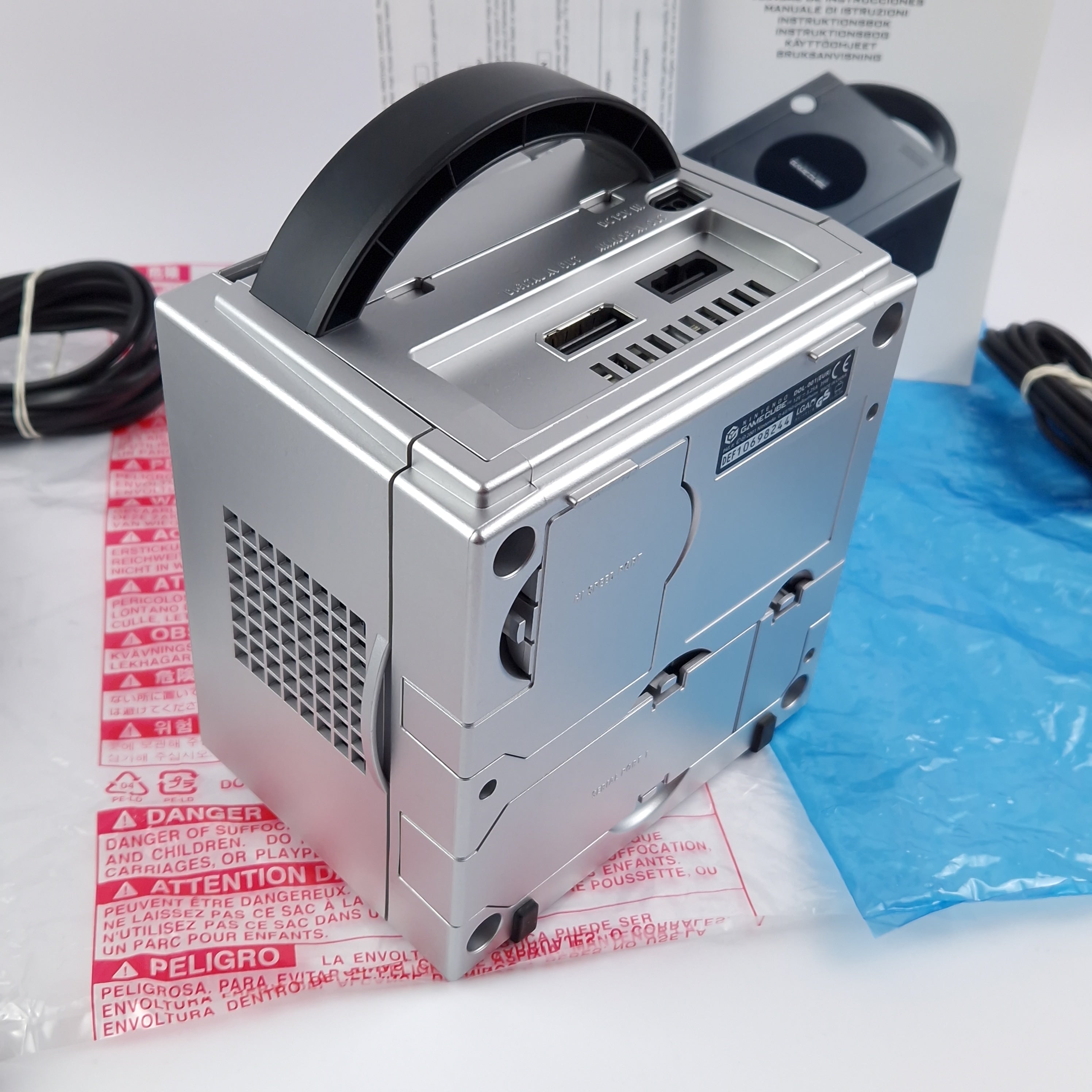 Nintendo Gamecube Konsole Silver Silber in OVP ohne Inlay | PAL Console