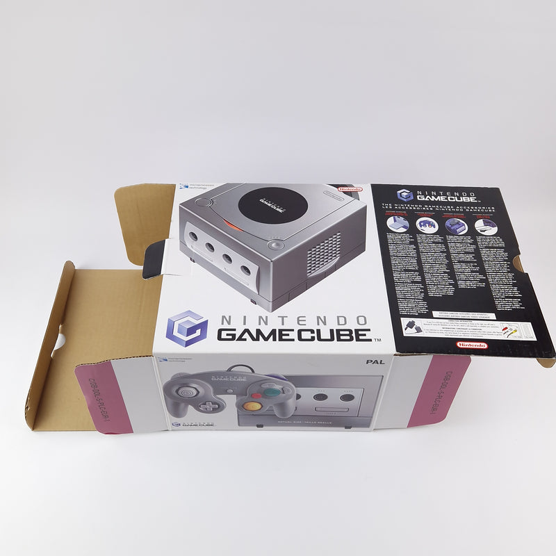 Nintendo Gamecube Konsole Silver Silber in OVP ohne Inlay | PAL Console