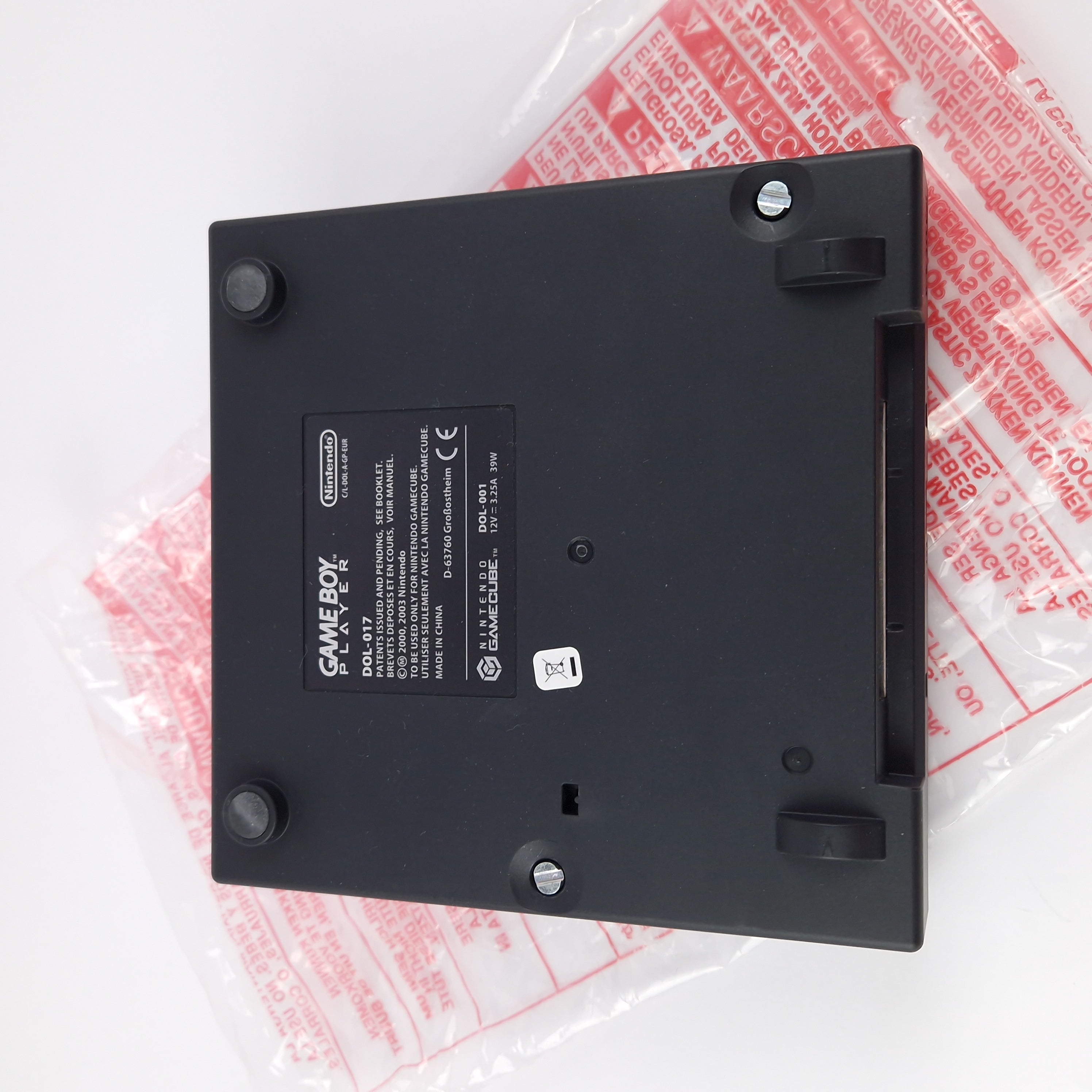 Nintendo Gamecube Zubehör : Game Boy Player in OVP mit Anleitung | PAL Adapter