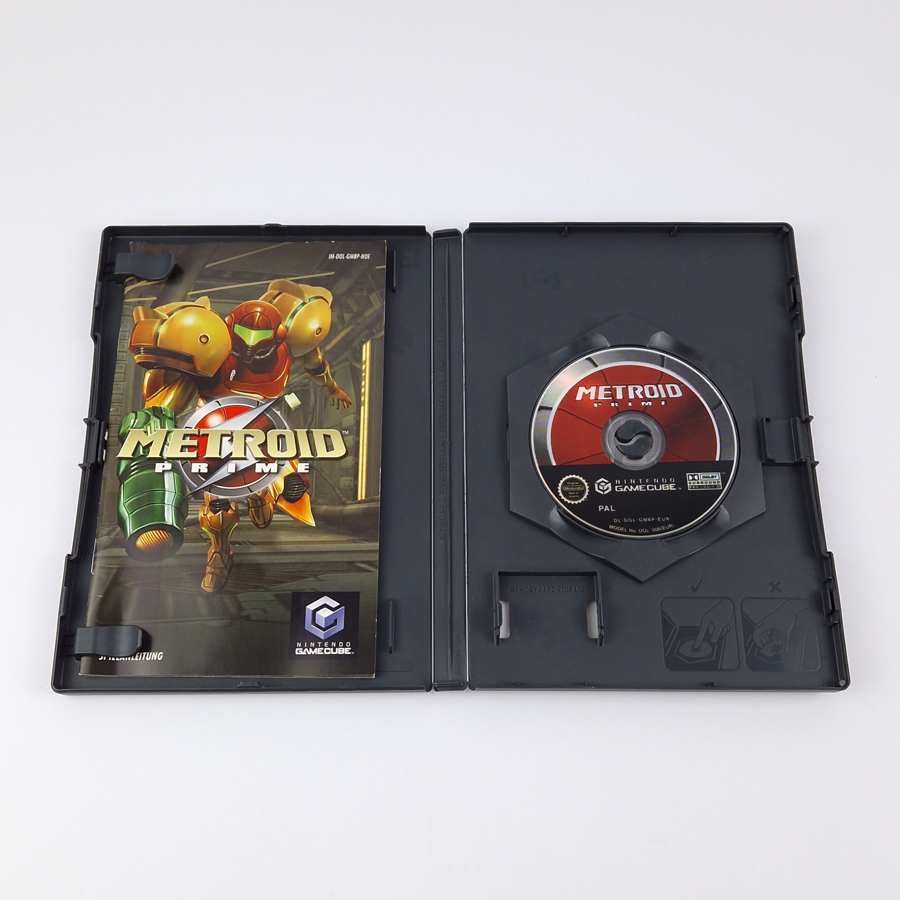 Nintendo Gamecube Spiel : Metroid Prime - OVP & Anleitung PAL | Disk System