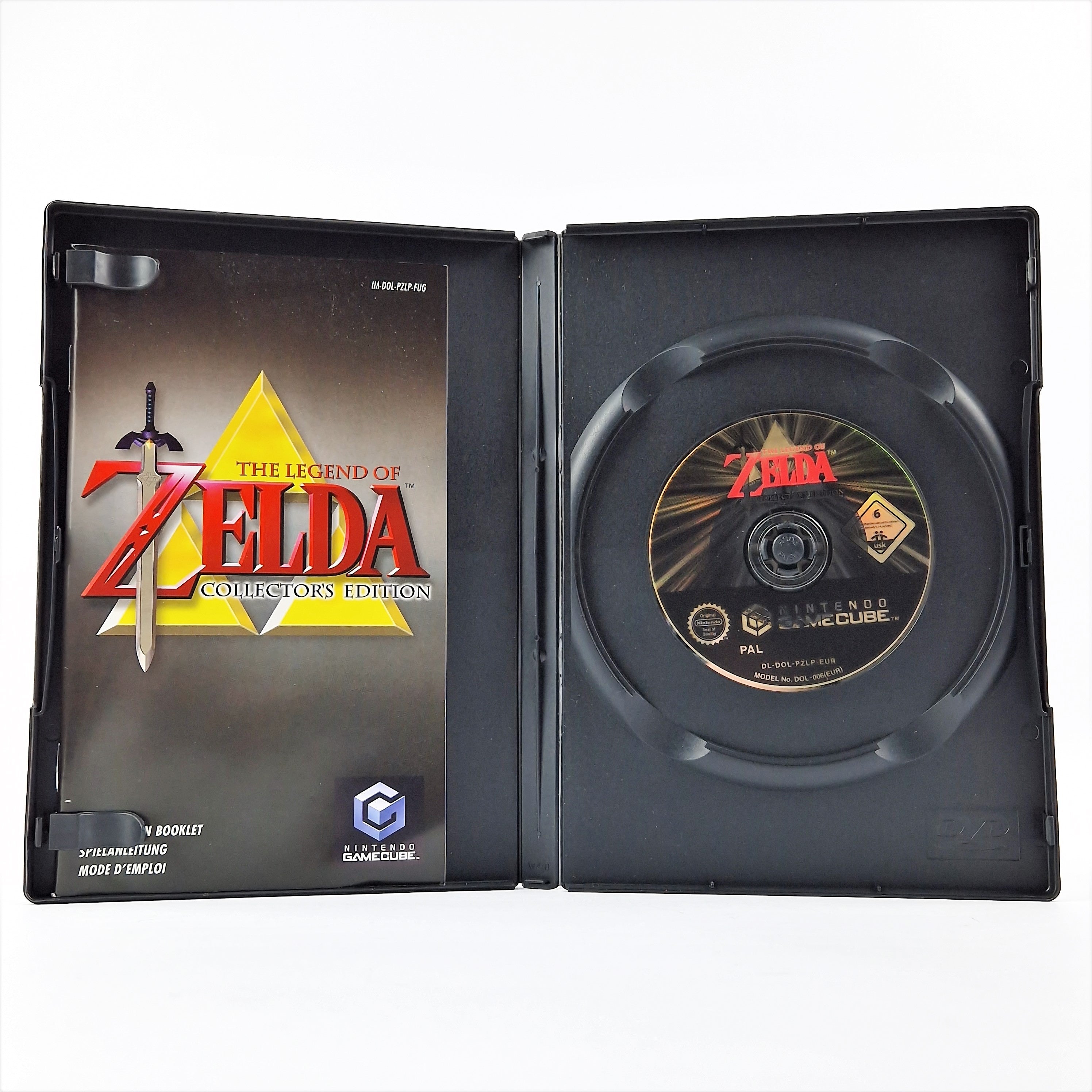 Nintendo Gamecube Spiel : Zelda Collectors Edition - Disc + Anleitung PAL