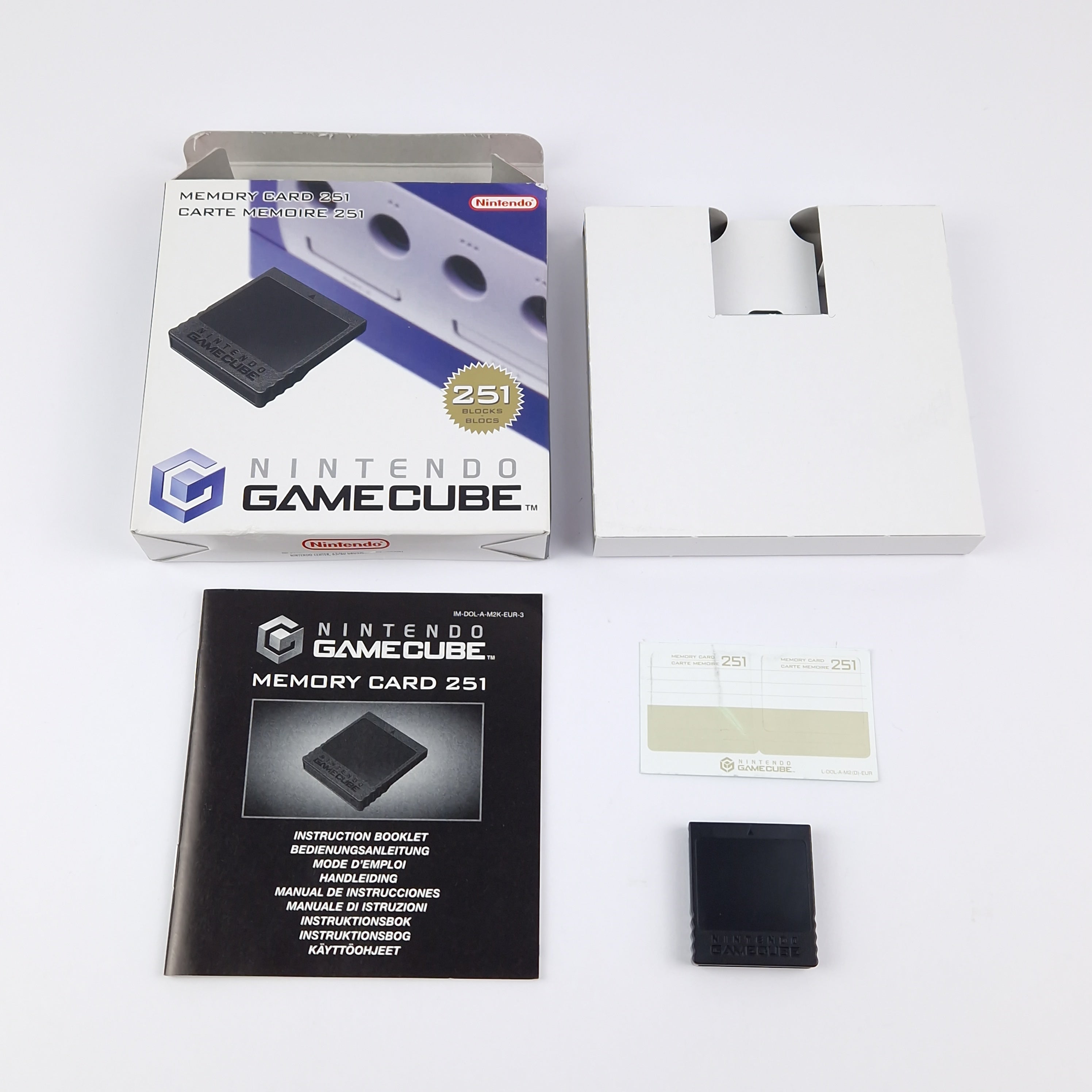 Nintendo Gamecube Spiel : Mario Kart Double Dash + Memory Card PAL OVP