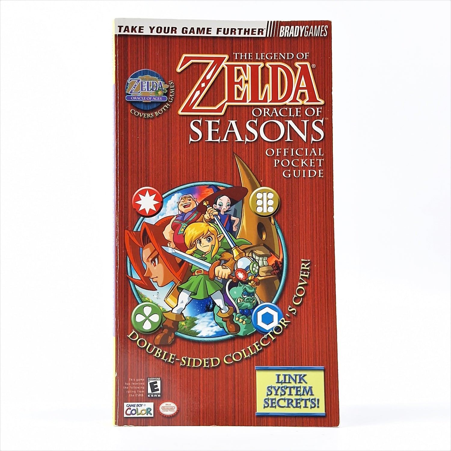 Bradygames official Pocket Guide Book : Zelda Oracle of Ages & Seasons