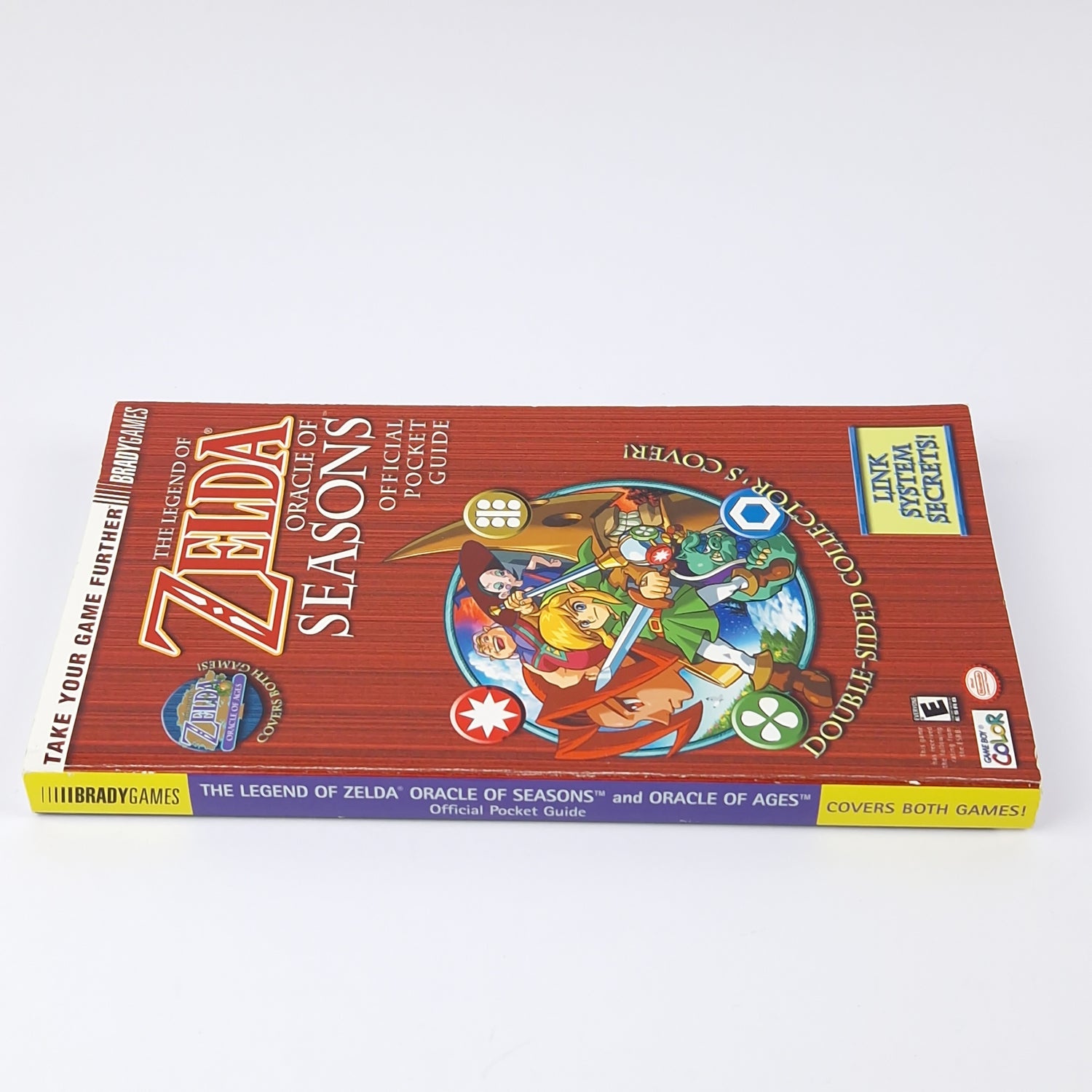 Bradygames official Pocket Guide Book : Zelda Oracle of Ages & Seasons