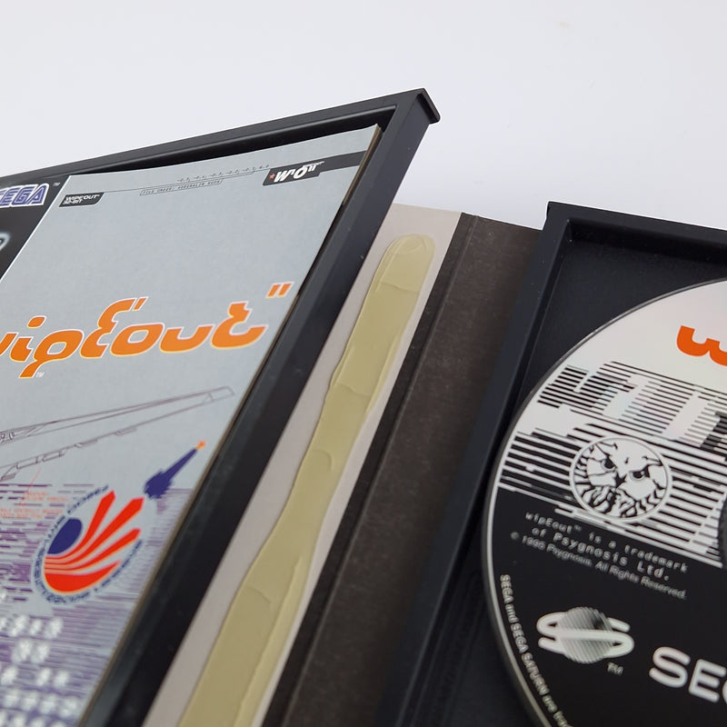 Sega Saturn Game: Wipeout - Original Packaging &amp; Instructions PAL Disk System CD