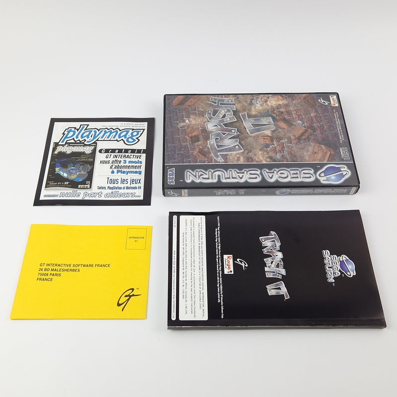 Sega Saturn Spiel : Trash IT - OVP & Anleitung PAL | Disk System CD