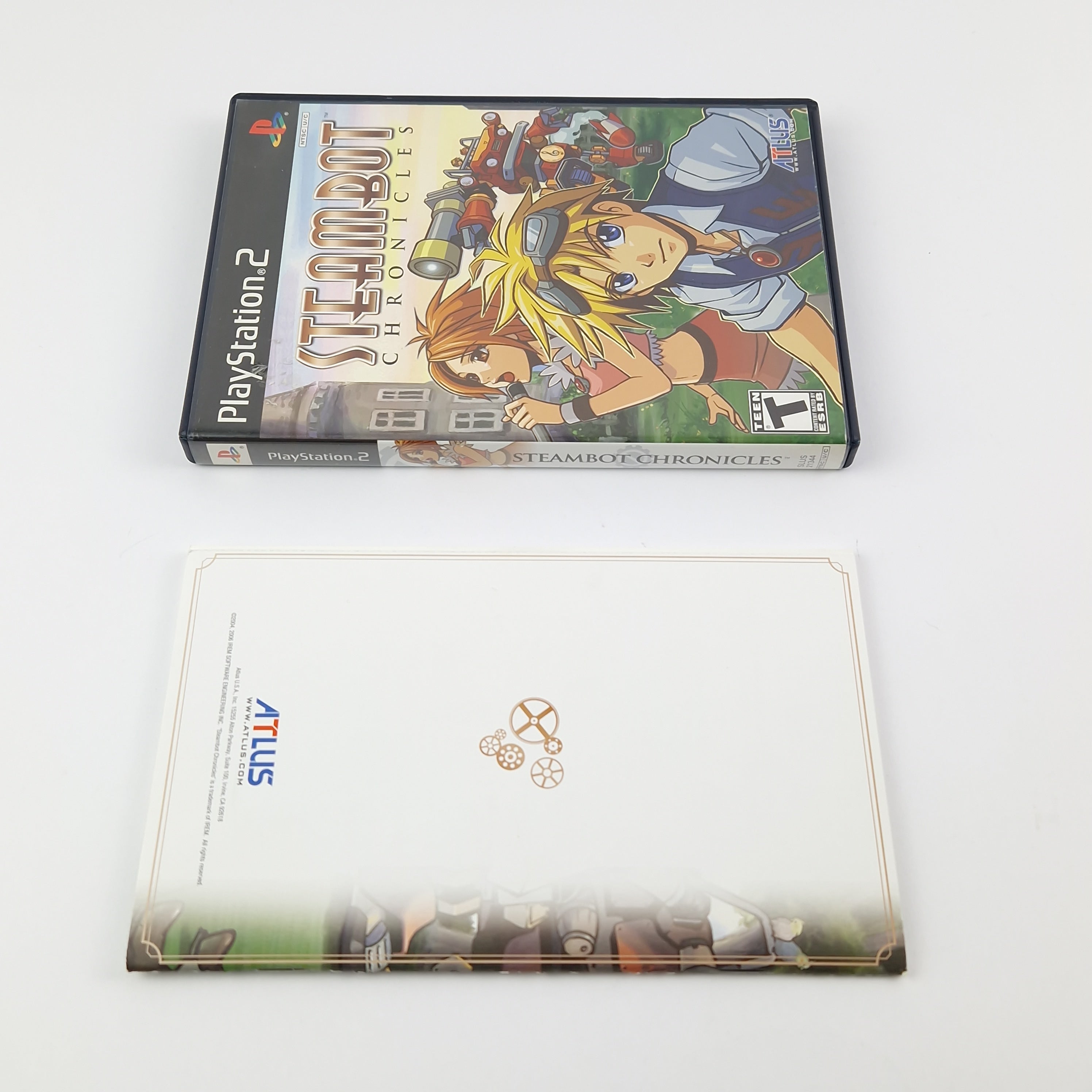 Sony Playstation 2 Game: Steambot Chronicles - OVP Instructions PS2 NTSC-U/C USA