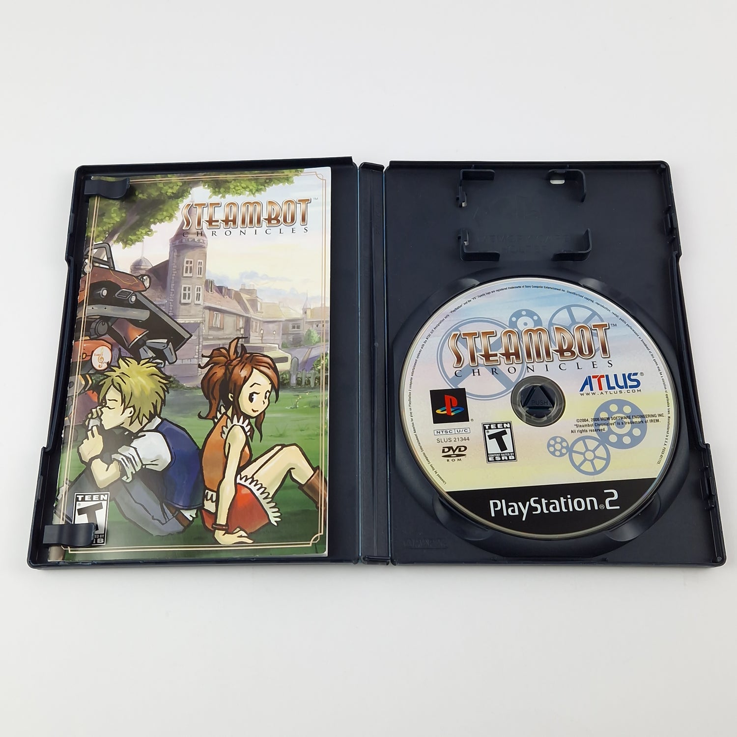 Sony Playstation 2 Spiel : Steambot Chronicles - OVP Anleitung PS2 NTSC-U/C USA