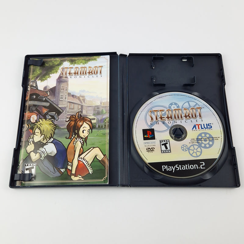 Sony Playstation 2 Spiel : Steambot Chronicles - OVP Anleitung PS2 NTSC-U/C USA