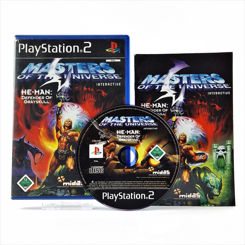 Sony Playstation 2 Spiel : Masters of the Universe - OVP Anleitung PAL | PS2