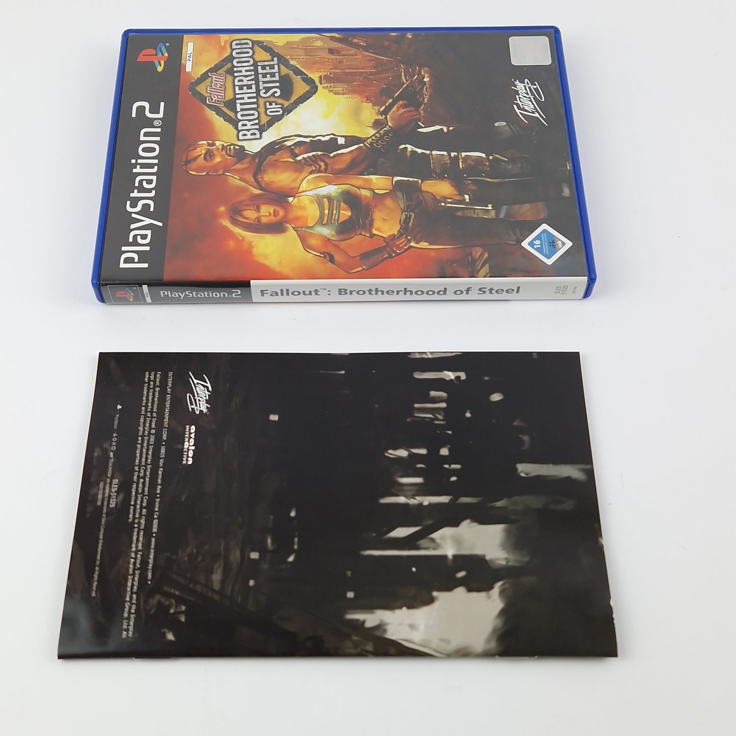 Sony Playstation 2 Spiel : Fallout Brotherhood of Steel - OVP Anleitung PAL PS2