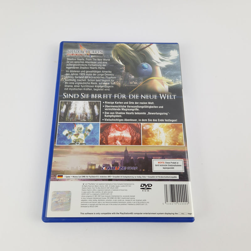 Sony Playstation 2 Game: Shadow Hearts from the New World - OVP Instructions PS2