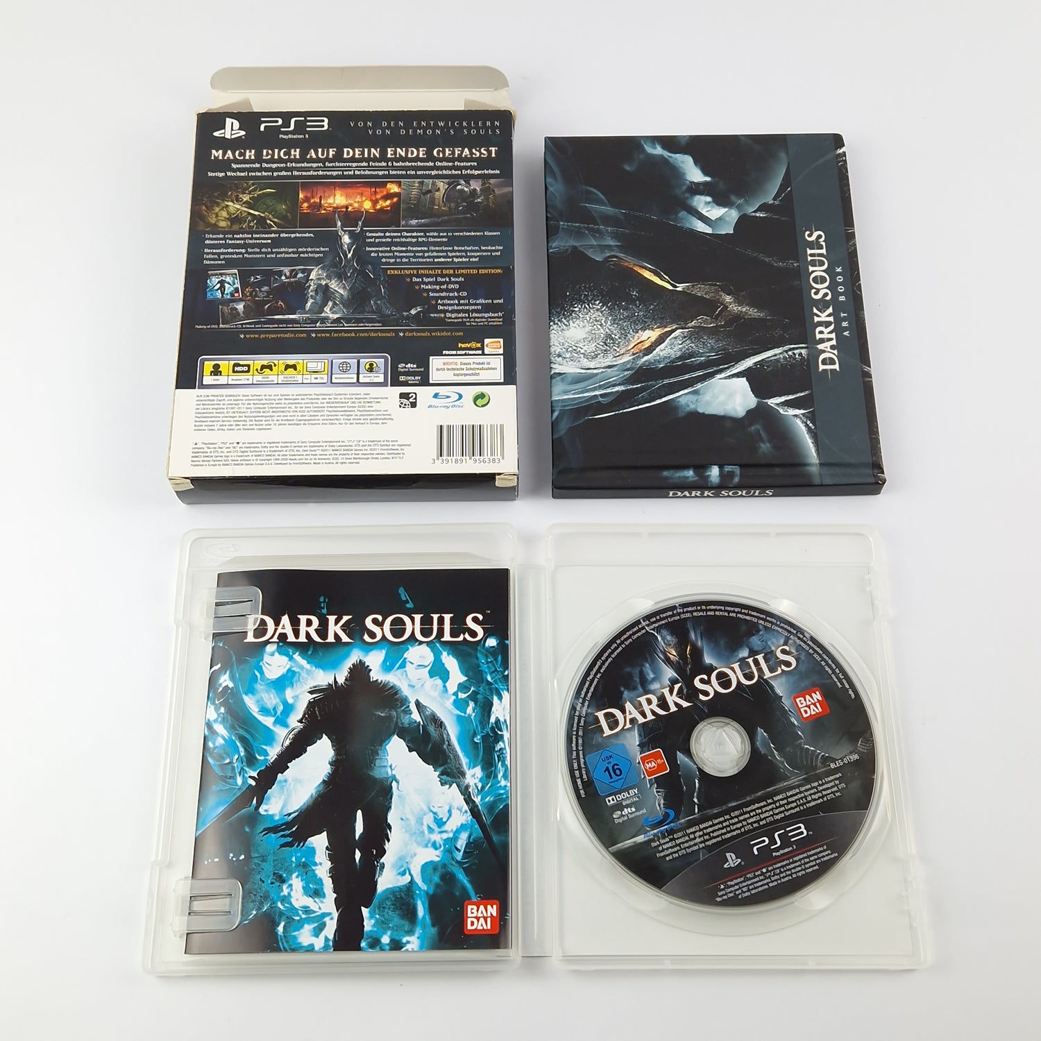 Sony Playstation 3 Game: Dark Souls Limited Edition - OVP Instructions PAL | PS3