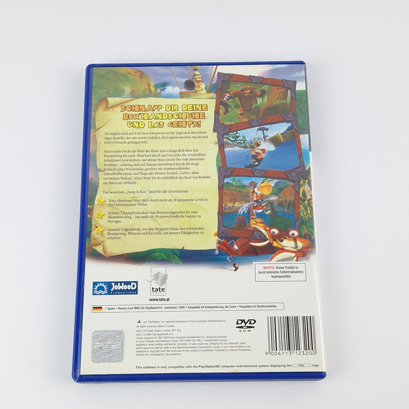 Sony Playstation 2 Spiel : KAO The Kangaroo Round 2 - OVP Anleitung PAL | PS2