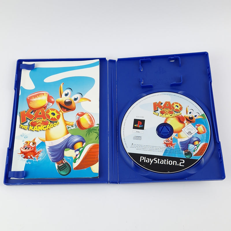 Sony Playstation 2 Spiel : KAO The Kangaroo Round 2 - OVP Anleitung PAL | PS2