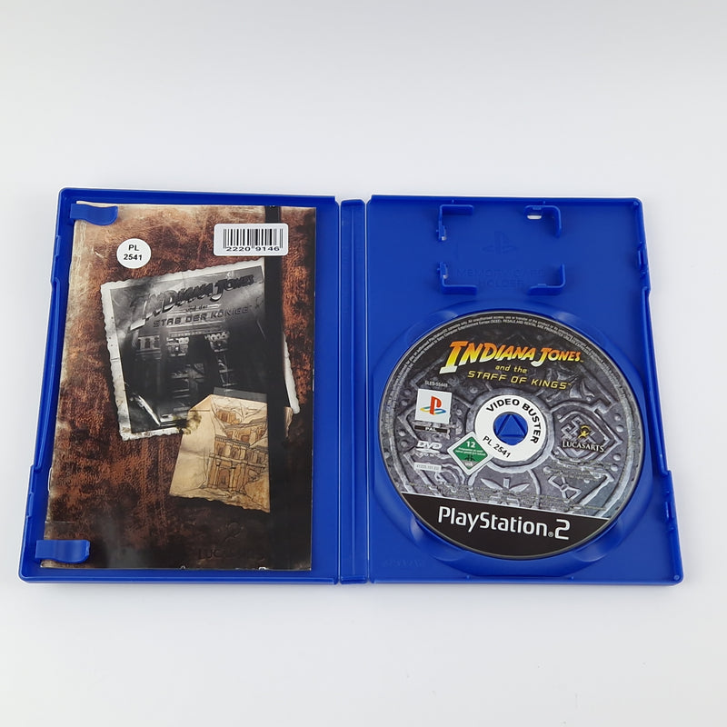 Sony Playstation 2 Game: Indiana Jones and the Staff of Kings - OVP PS2 PAL