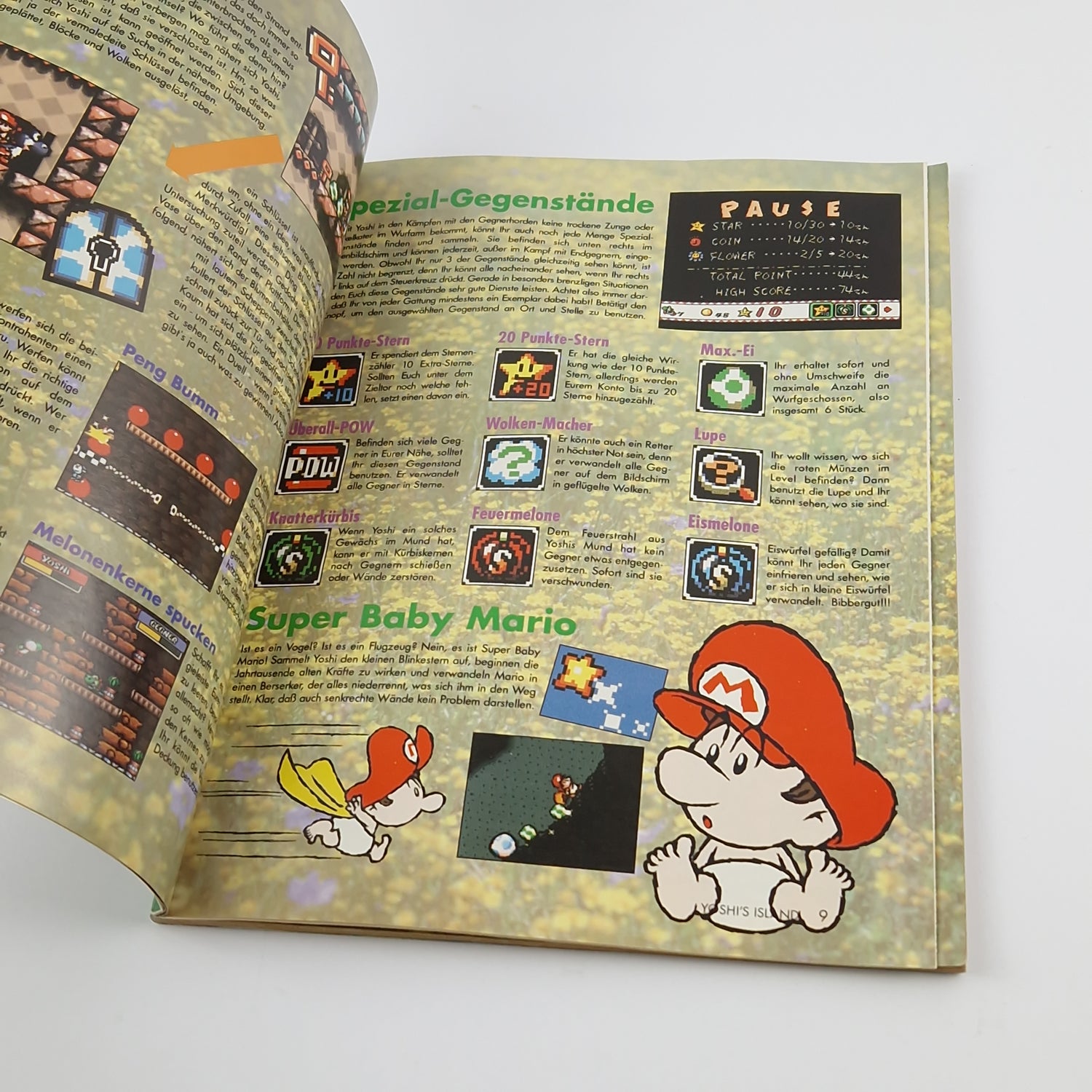 Super Nintendo Spieleberater : Super Mario World 2 Yoshis Island - Lösungsbuch